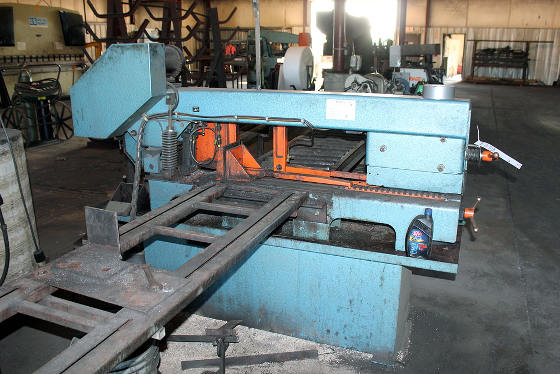 DoAll Metal Cutting Bandsaw 12"x24" Capacity, Model # 400M, c/w: Roller Conveyor - Image 3 of 7