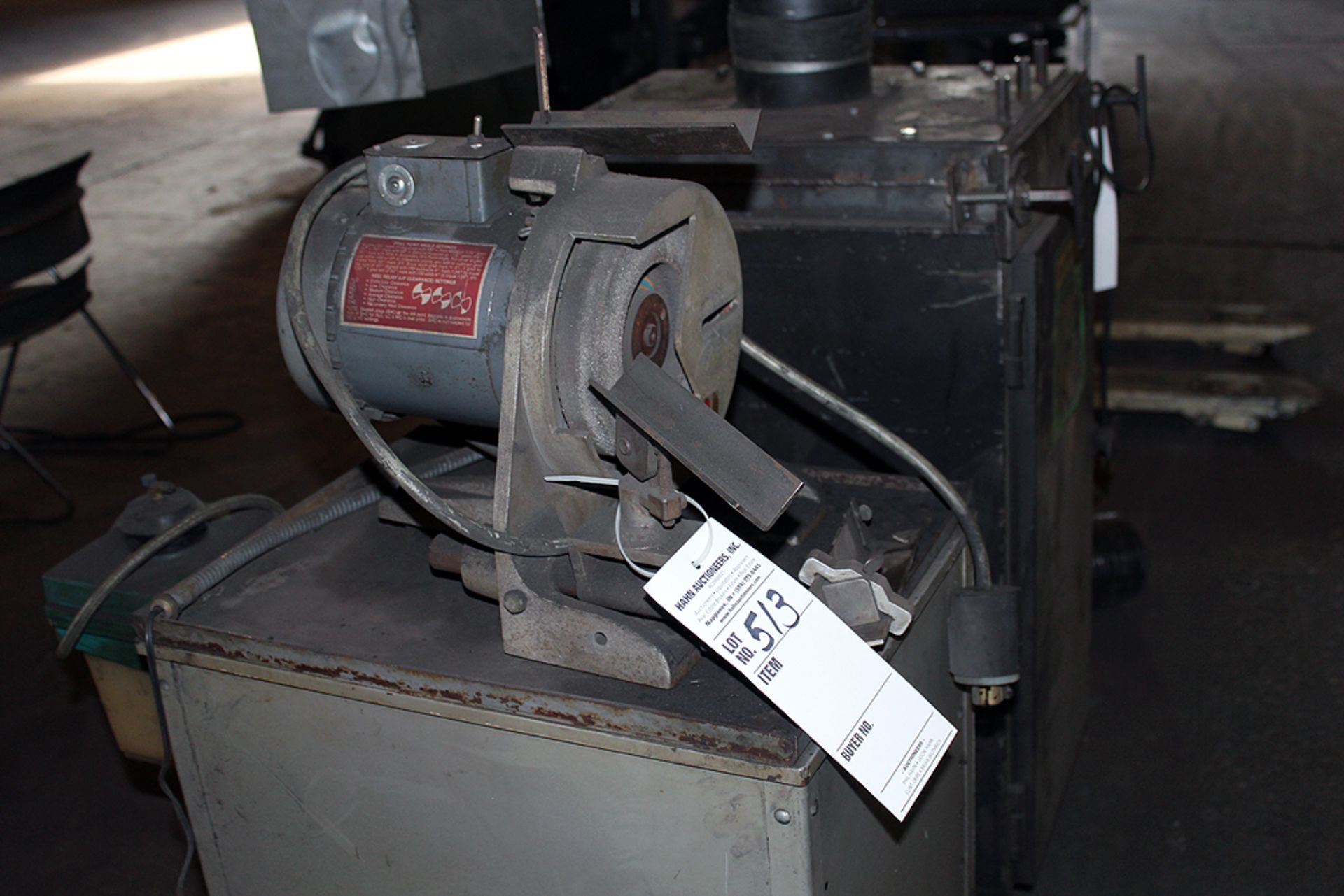 J & A Machinery 1/2/ HP Drill Grinder Model -The Champ - Image 3 of 5