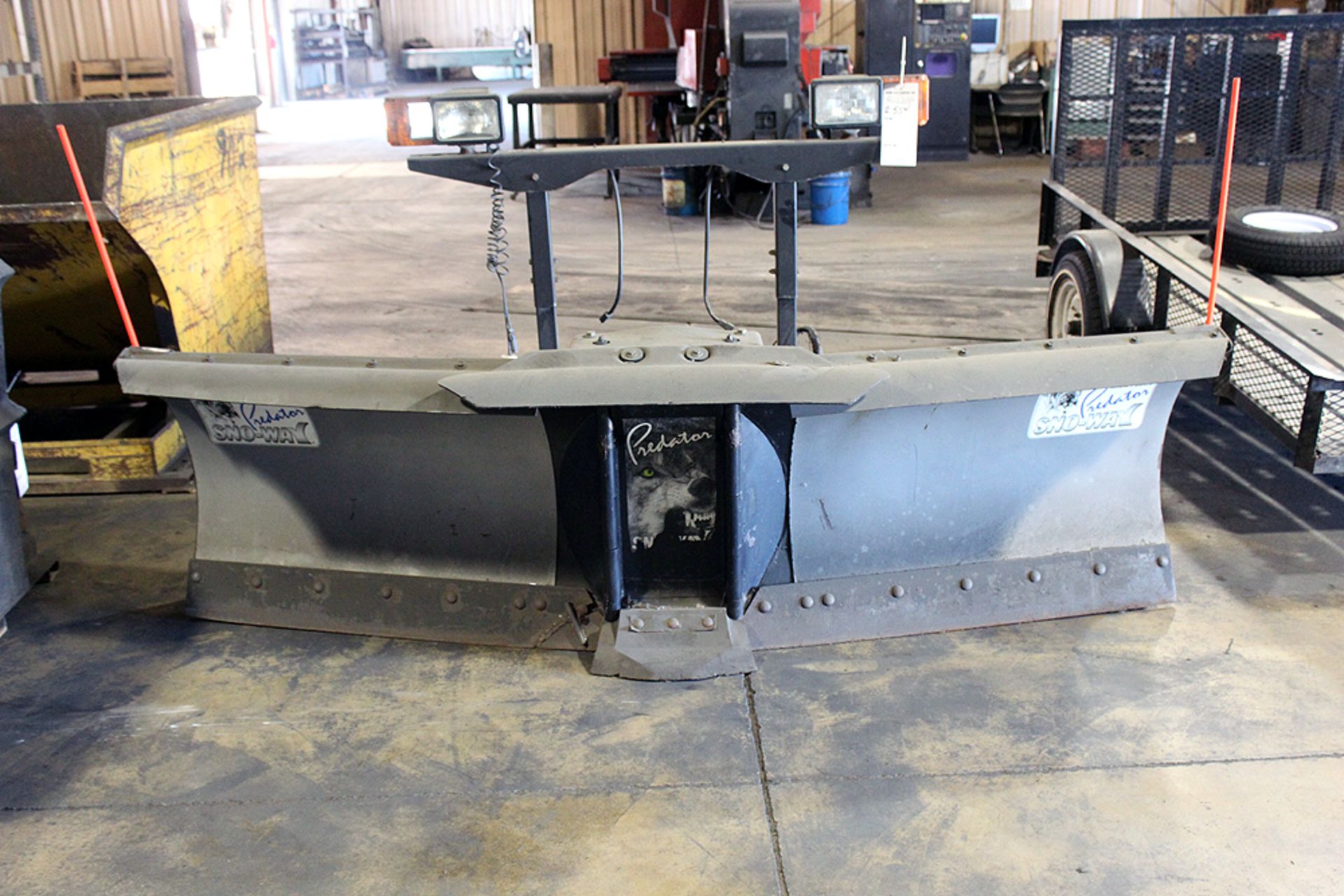 Snow Plow with control Pendant, no mounting bracket
