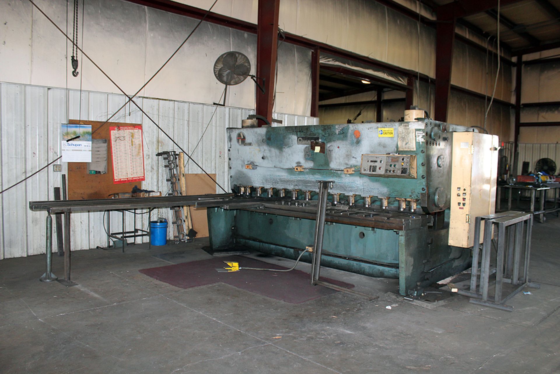 Amada 1/2"x10' Mechanical Shear Model #H-3013