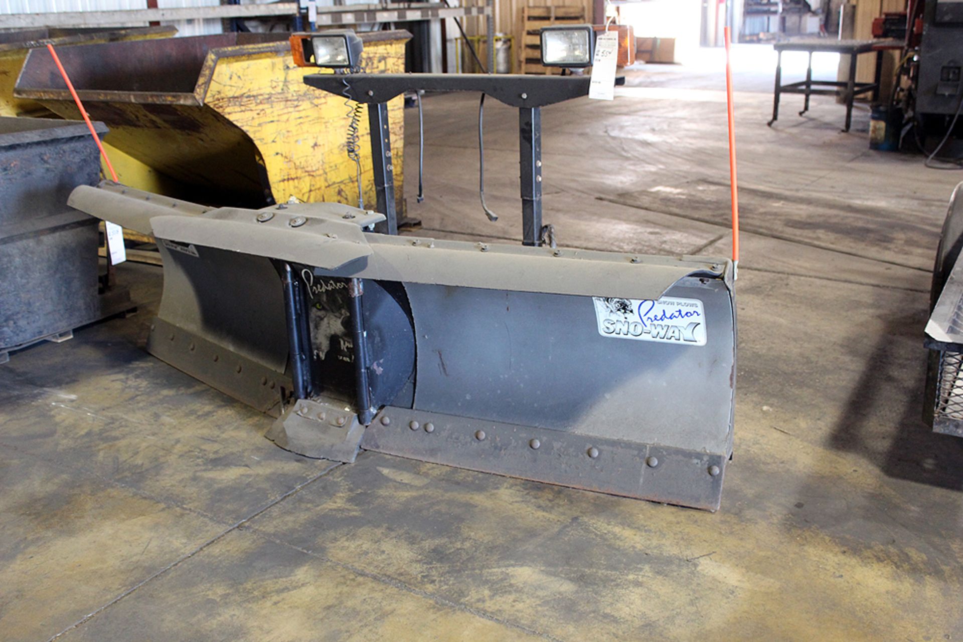 Snow Plow with control Pendant, no mounting bracket - Image 2 of 4