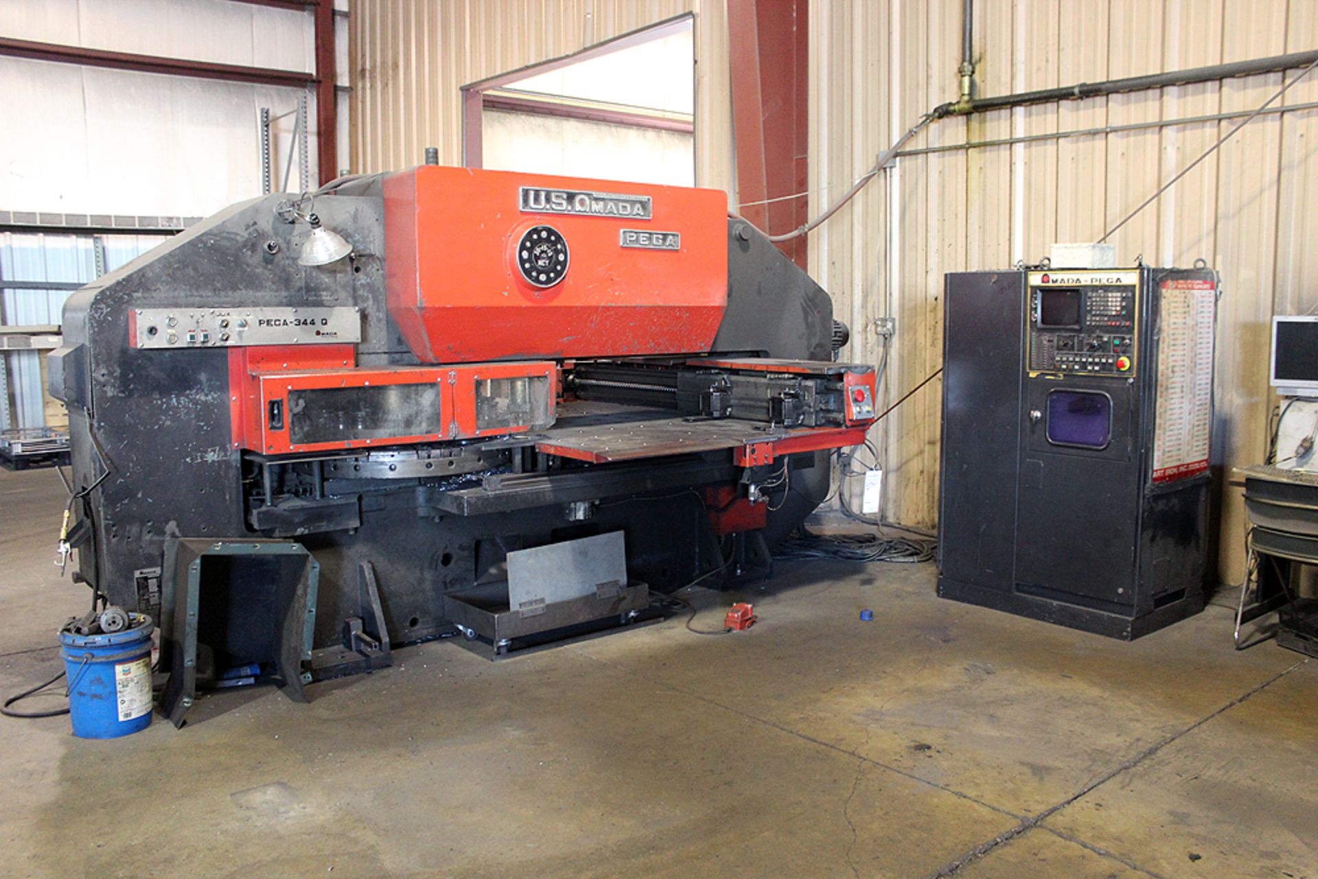 Amada PEGA-344Q Triple Track CNC Turret Punch Press 30 Ton Capacity; 350 SPM Model #PEGA-304040 c/w: - Image 2 of 6