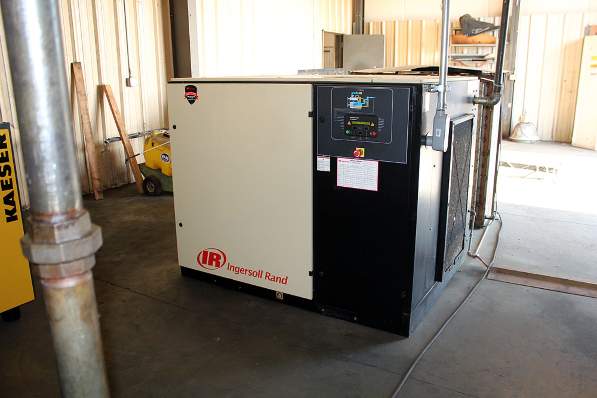 2015 Ingersoll Rand Rotary Screw Air Compressor Model #UP6-50PE-150, 7000 hours, serviced Feb. 2020