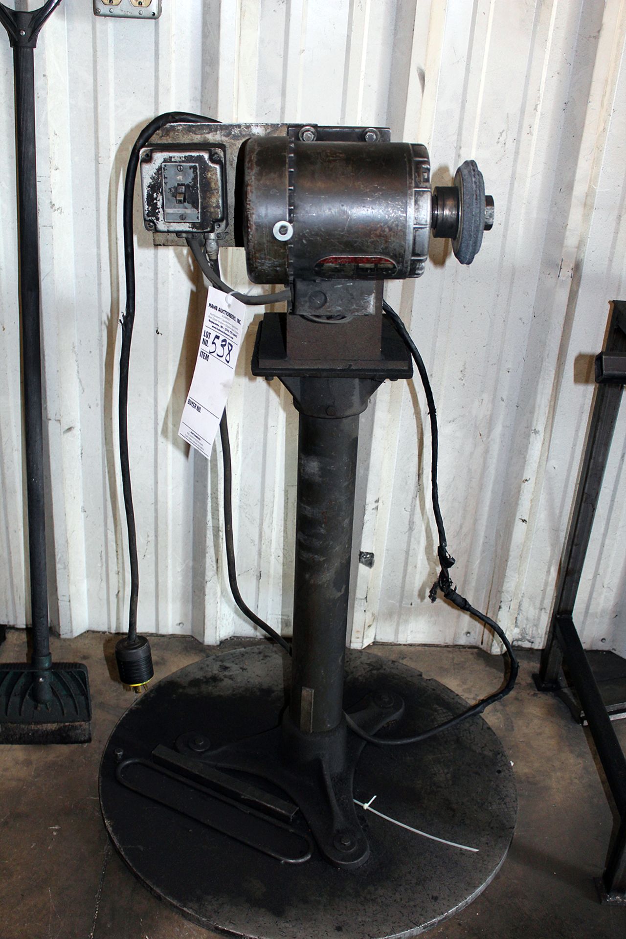 Die Grinder on Stand