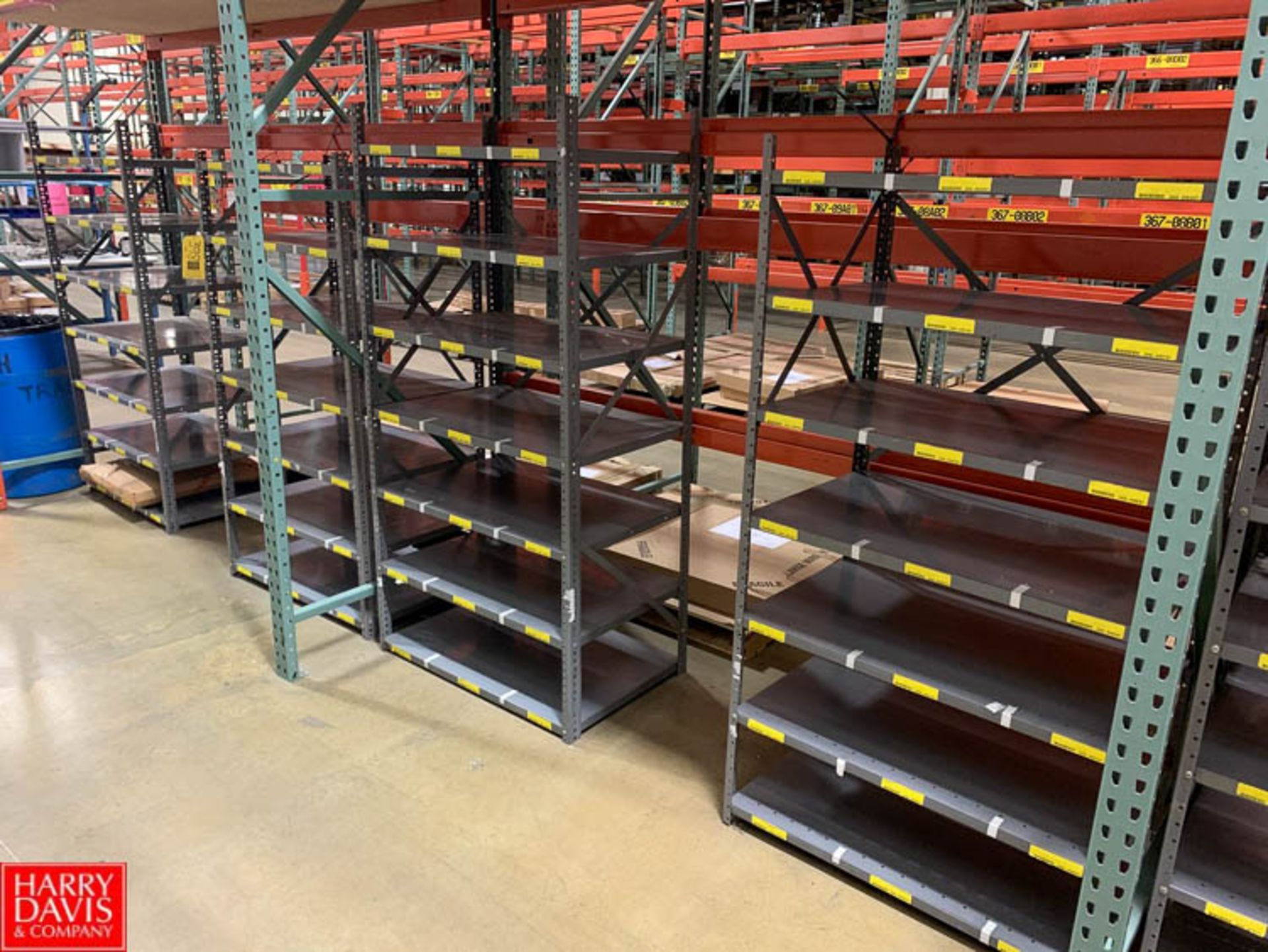 Shelving Units 74"""" x 36"""" Rigging Fee: $80 ** , Removal will begin on March - Image 2 of 2