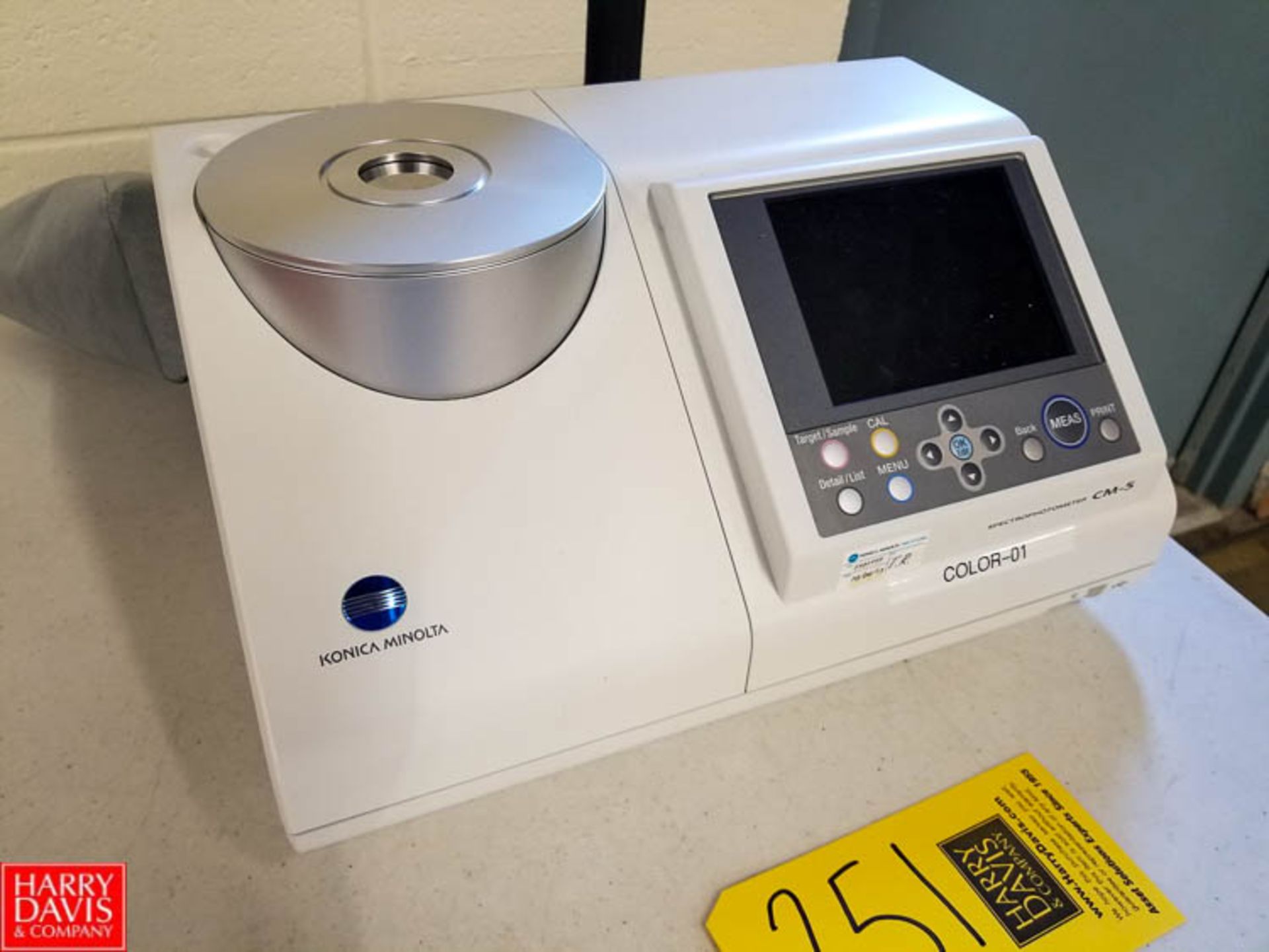 Konica Minolta Spectrophotometer Model: CM-5 Rigging Fee: $40