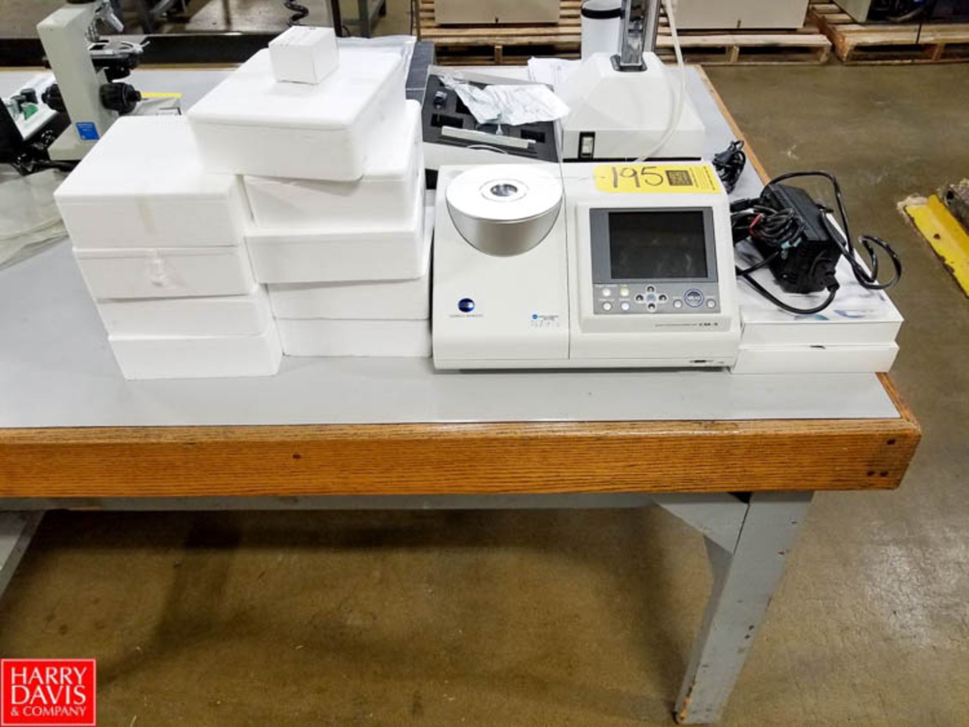 Konica Minolta Spectrophotometer Model: CM-5 Rigging Fee: $75