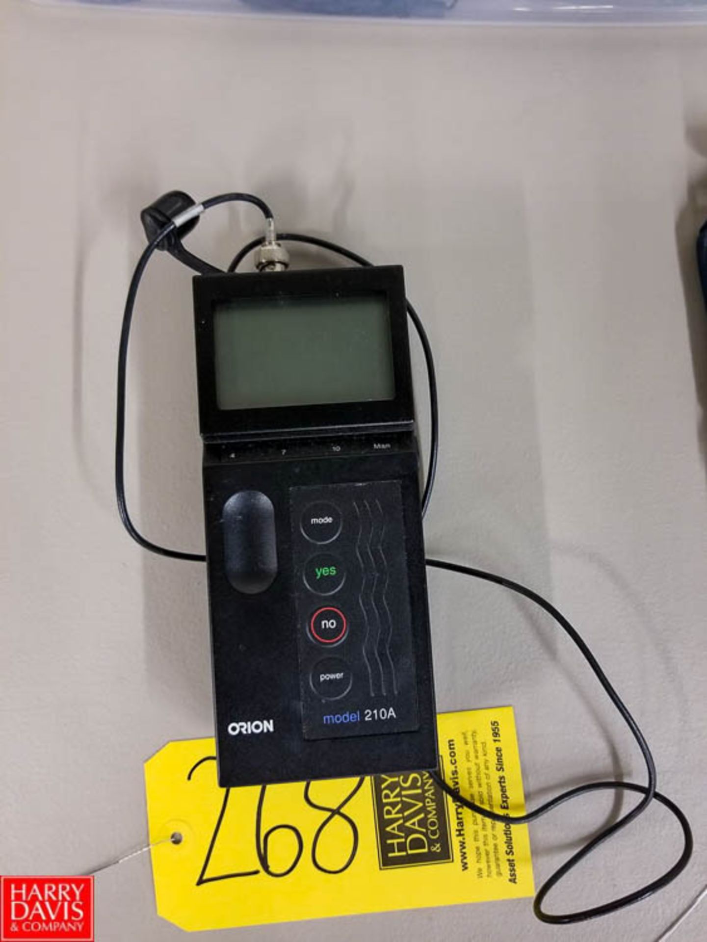 Orion pH Meter Model: 210 A SN: ,008658 Rigging Fee: $10