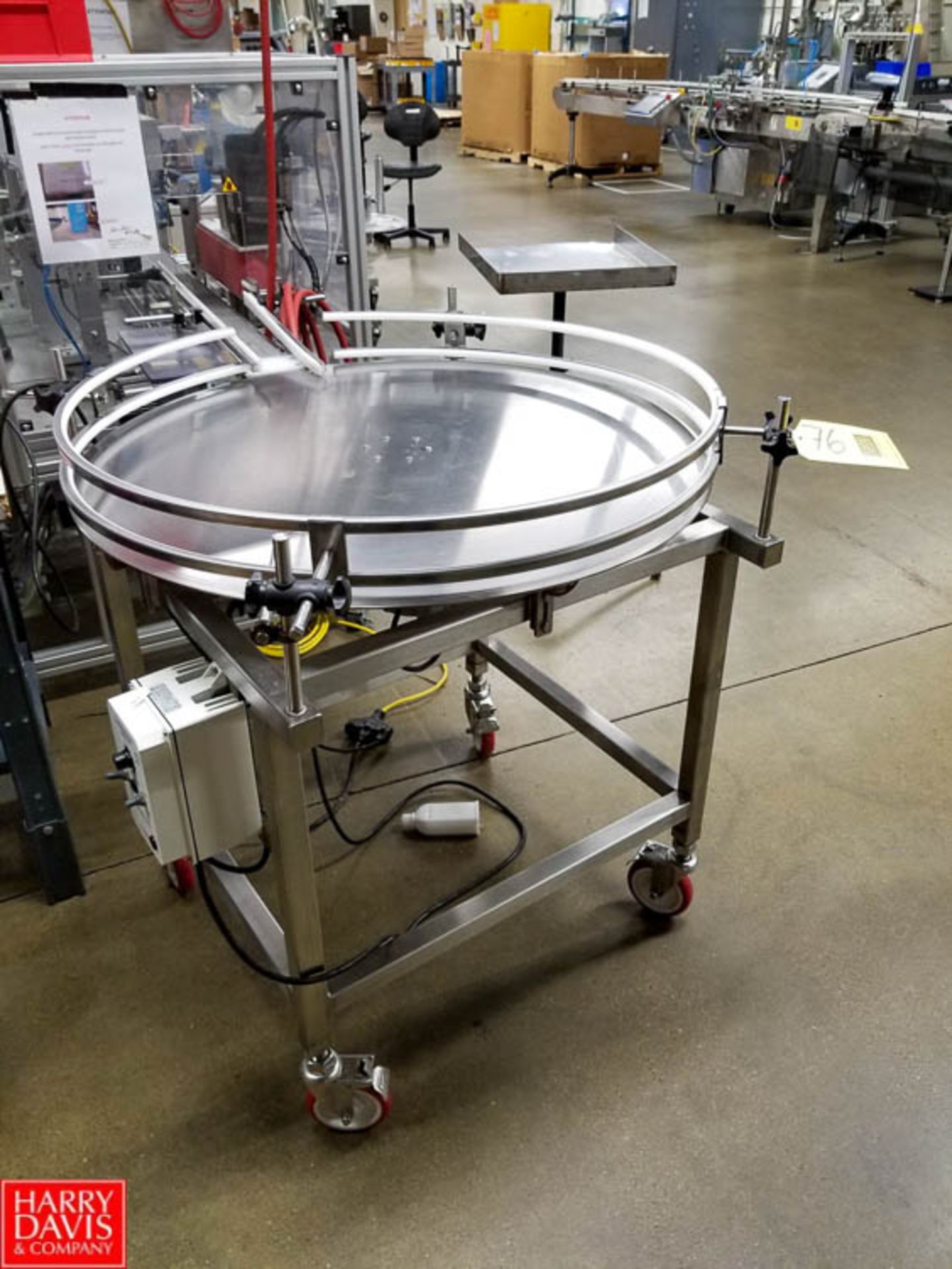 2017 Volumetric 36"" S/S Accumulation Table Rigging Fee: $150