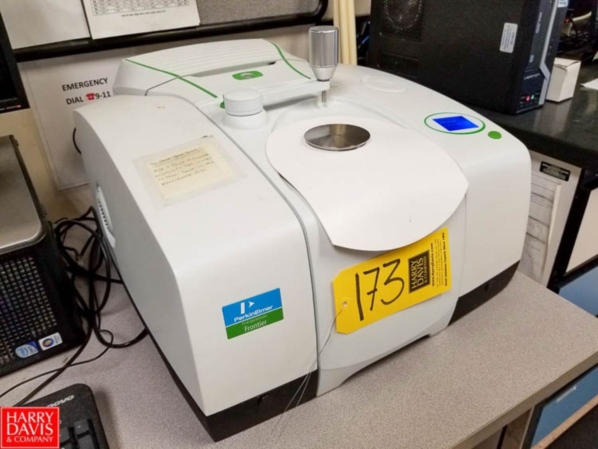 PerkinElmer Frontier Infrared Spectrometer Model: N3896 Rigging Fee: $100