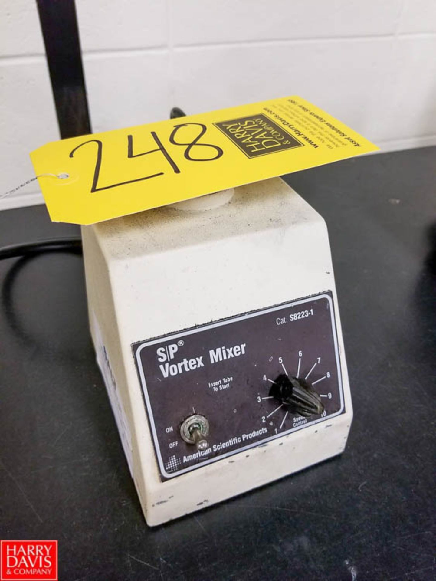 SP Mixer Model: Vortex SN: 19713 Rigging Fee: $20