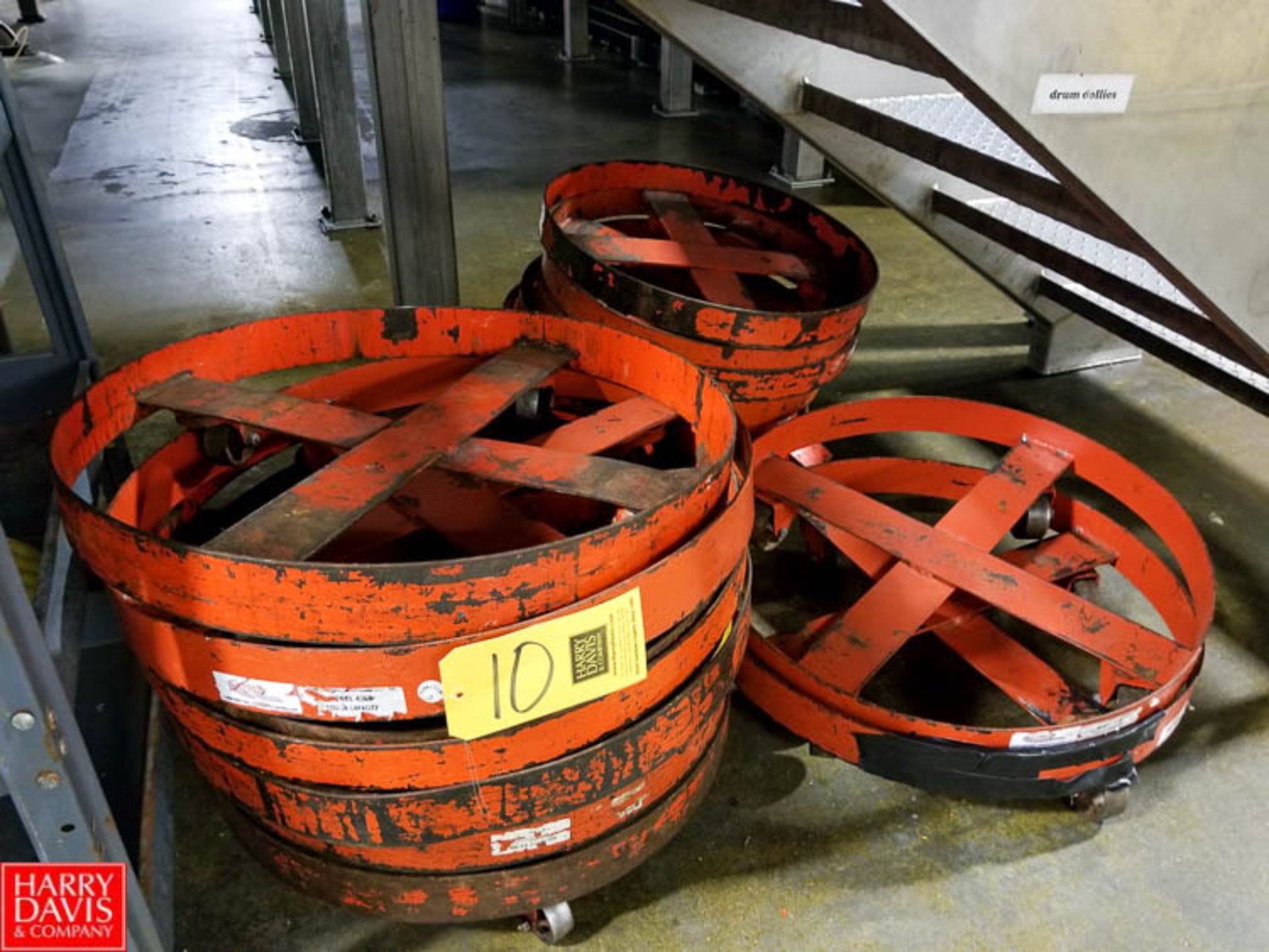 Meco Drum Dollies 1200 lb. Capacity Model: 436S Rigging Fee: $25