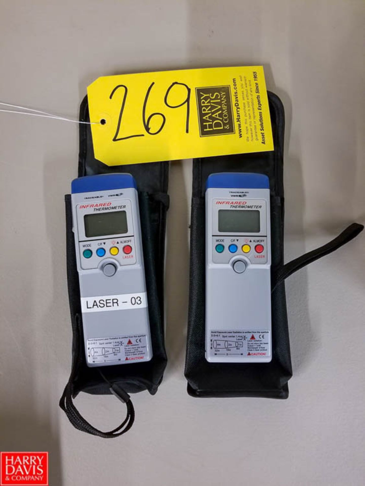 VWR Infrared Thermometers Rigging Fee: $30