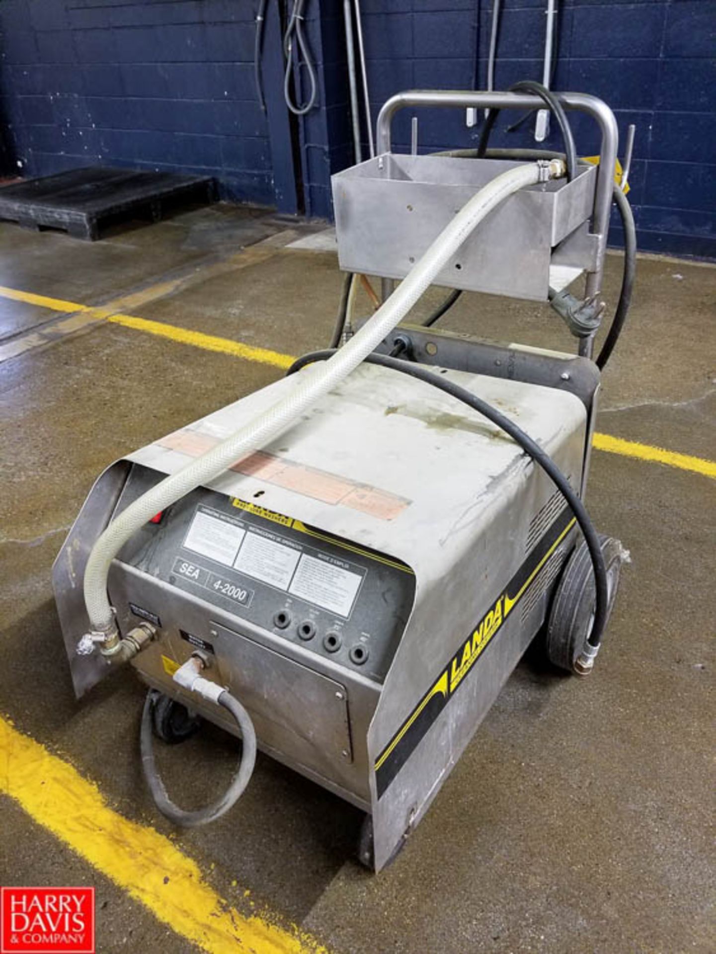 Landa Cleaning System Model: SEA 4-2000 Rigging Fee: $25