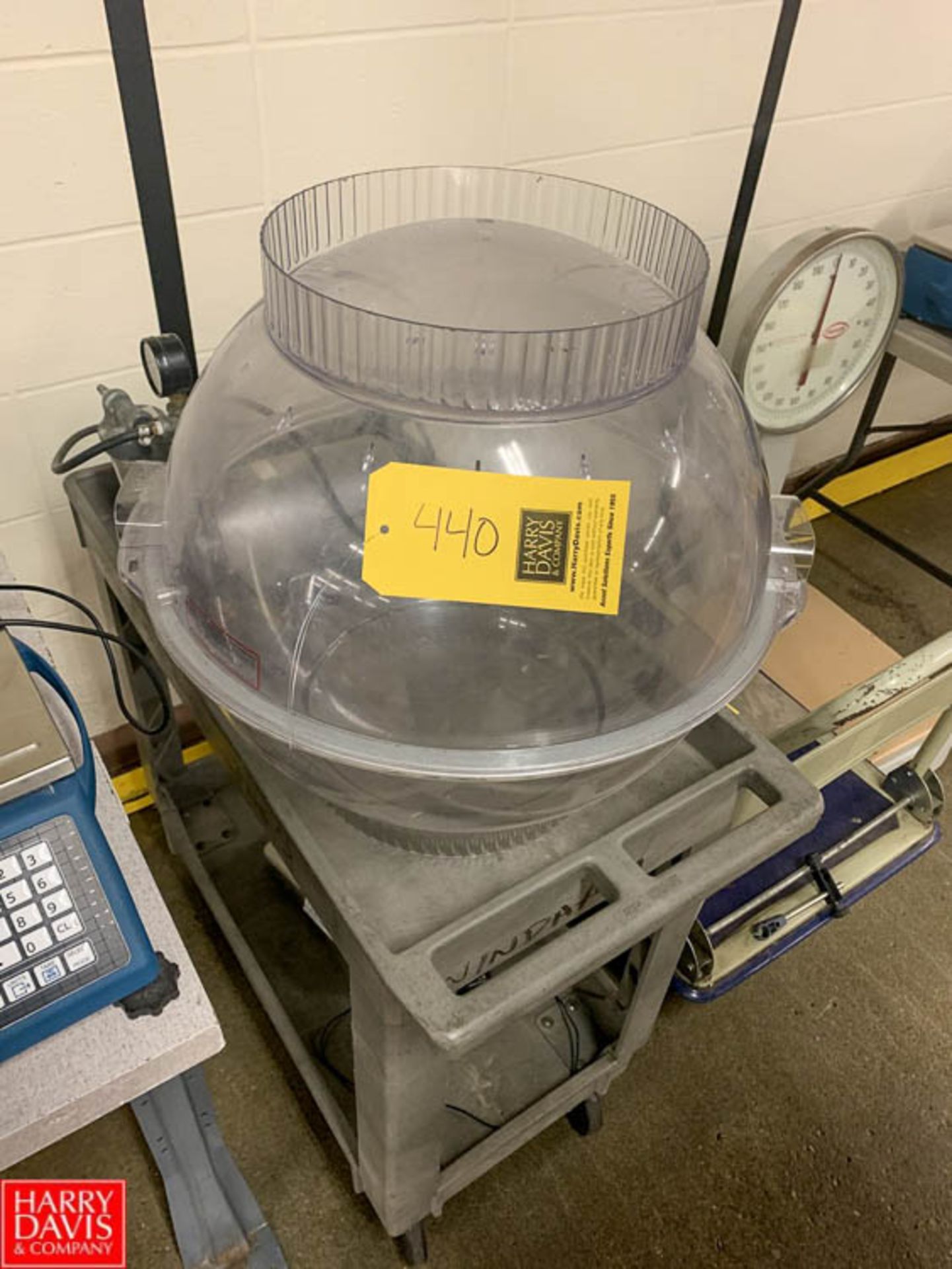 Vacuum Chamber Rigging Fee: $50 ** , Removal will begin on March 9th**