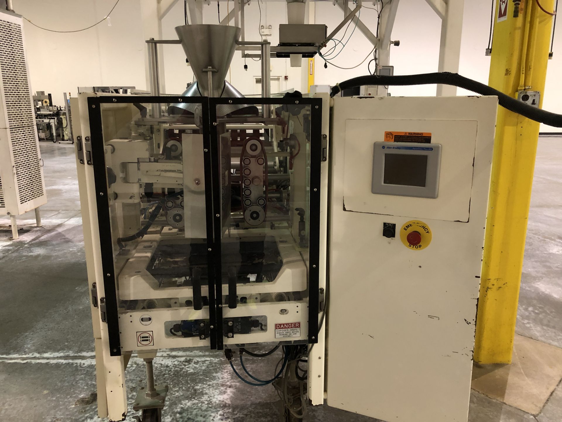 Hayssen Form Fill And Seal Packaging Machine, Model ST 8 12HR, S/N S 87590 120 Volt Single Phase