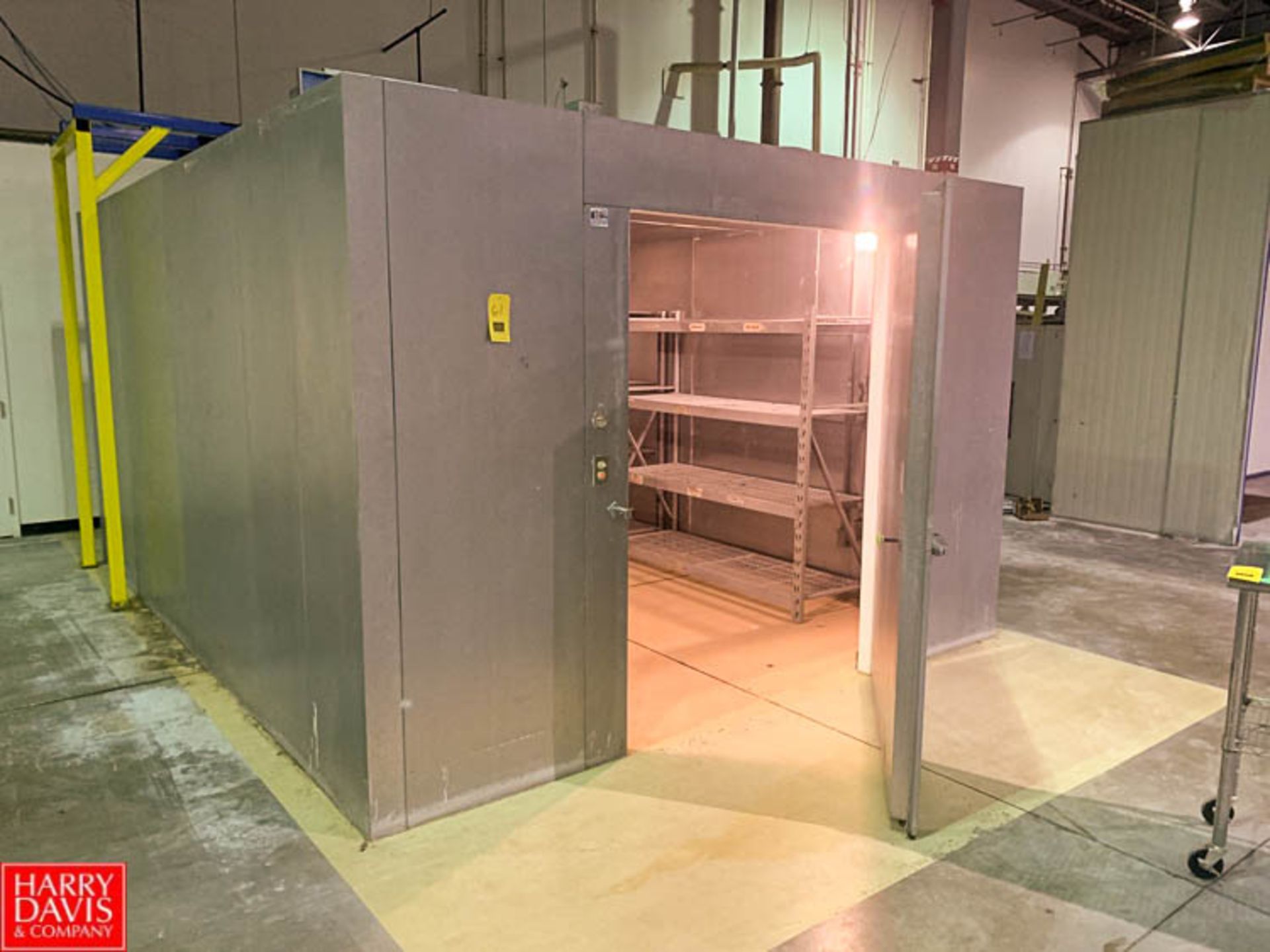 2011 CCI Walk-In Freezer 17055 BTU, 120 V, 60 Hz, 1 Ph, S/N 33519 Rigging: Call For Details