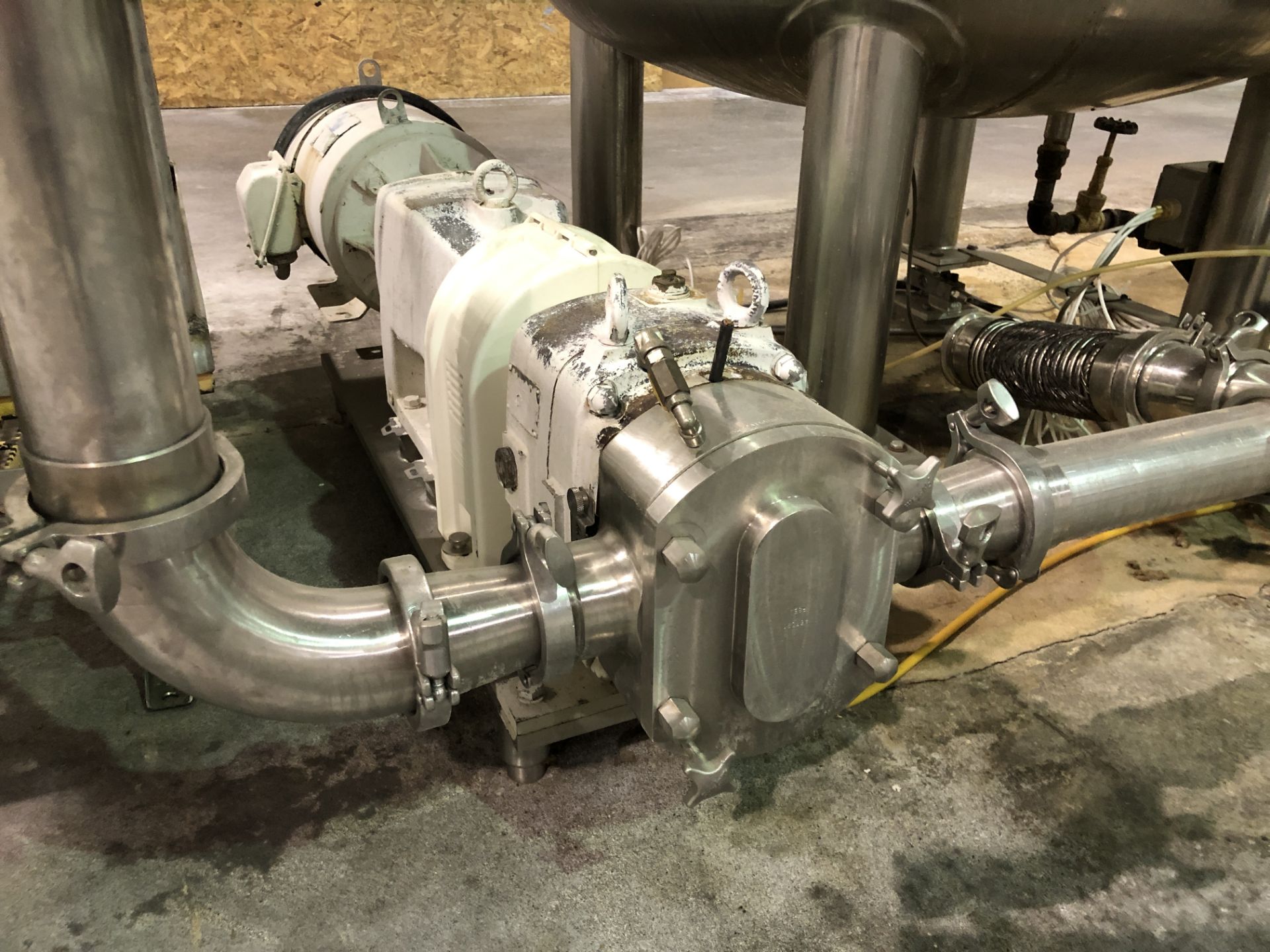 Fristam 7.5 HP Positive Displacement Pump Rigging: $100