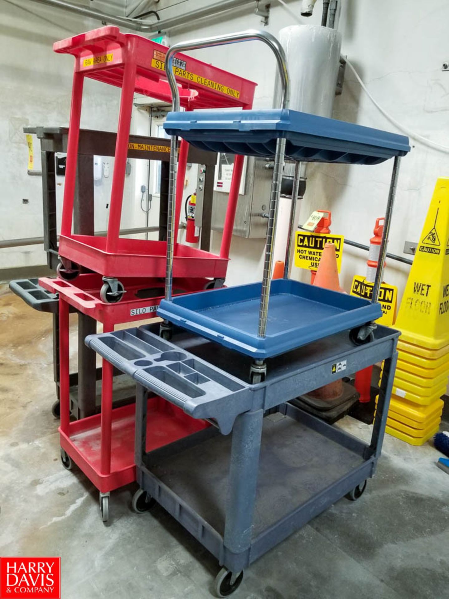 Poly Utility Carts - Rigging Fee: $50