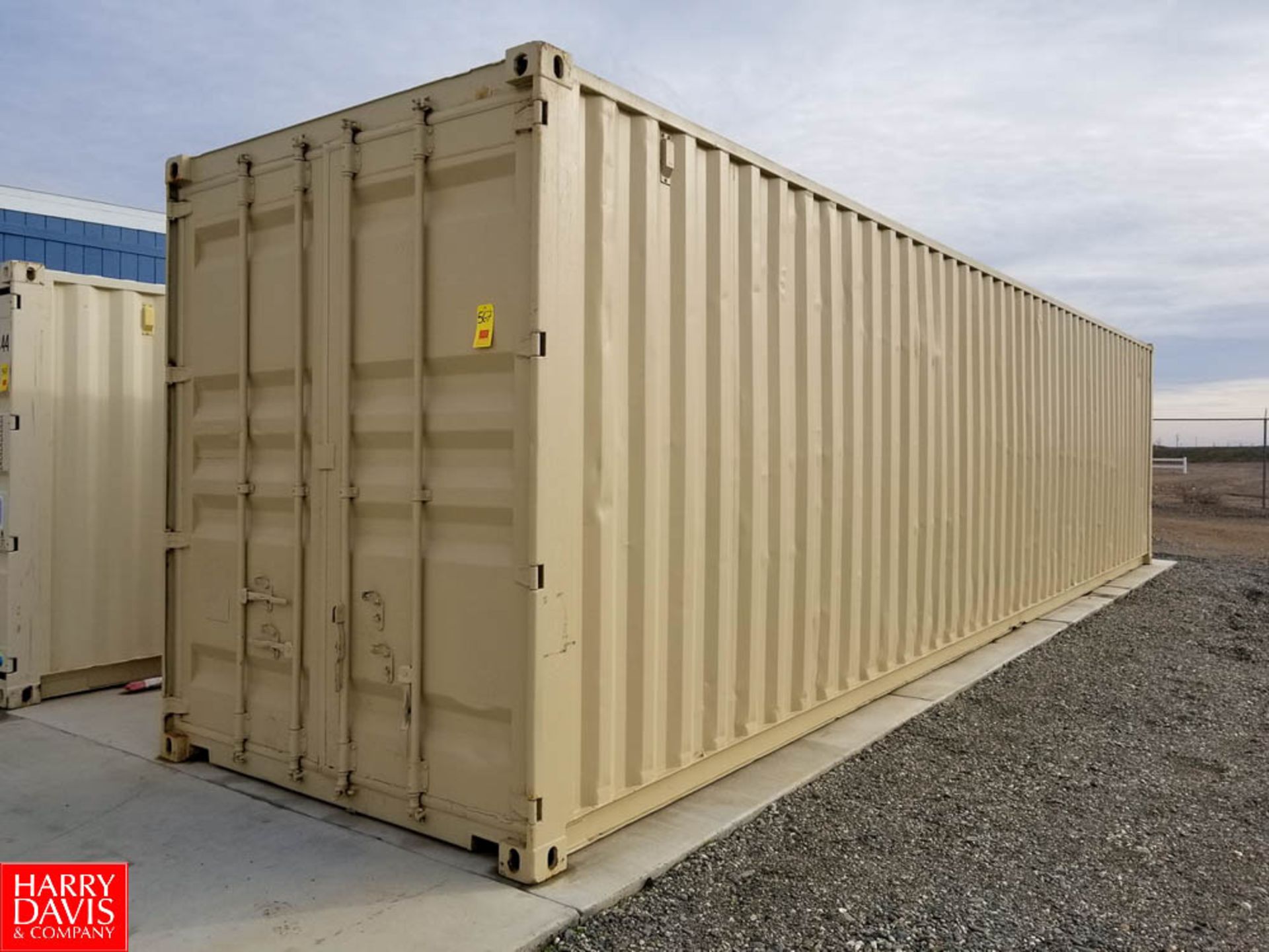 40' Shipping Container - Rigging Fee: $1000