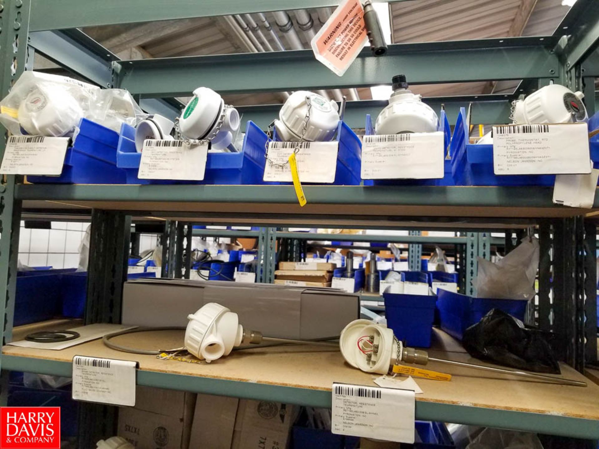 Sections of Adjustable Shelving Including Assorted Valve Kits Graco Parts Stem Valves Valve Balls - Image 14 of 19