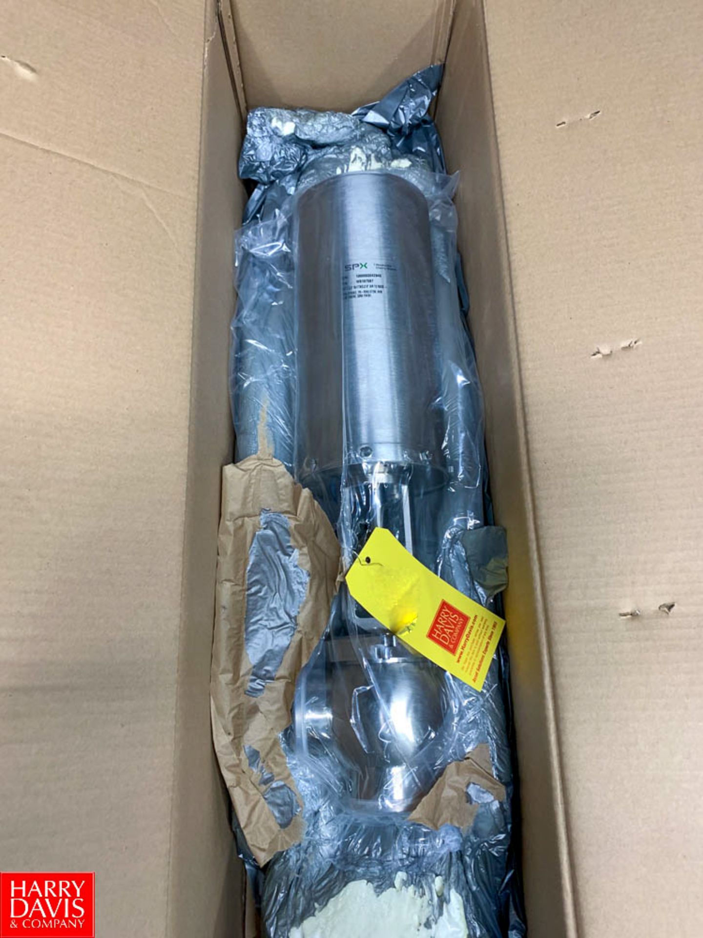 NEW SPX 3" Long Stroke 2-Way S/S Air Valve 6" Air To Rise Weld Type **Located in Pittsburgh