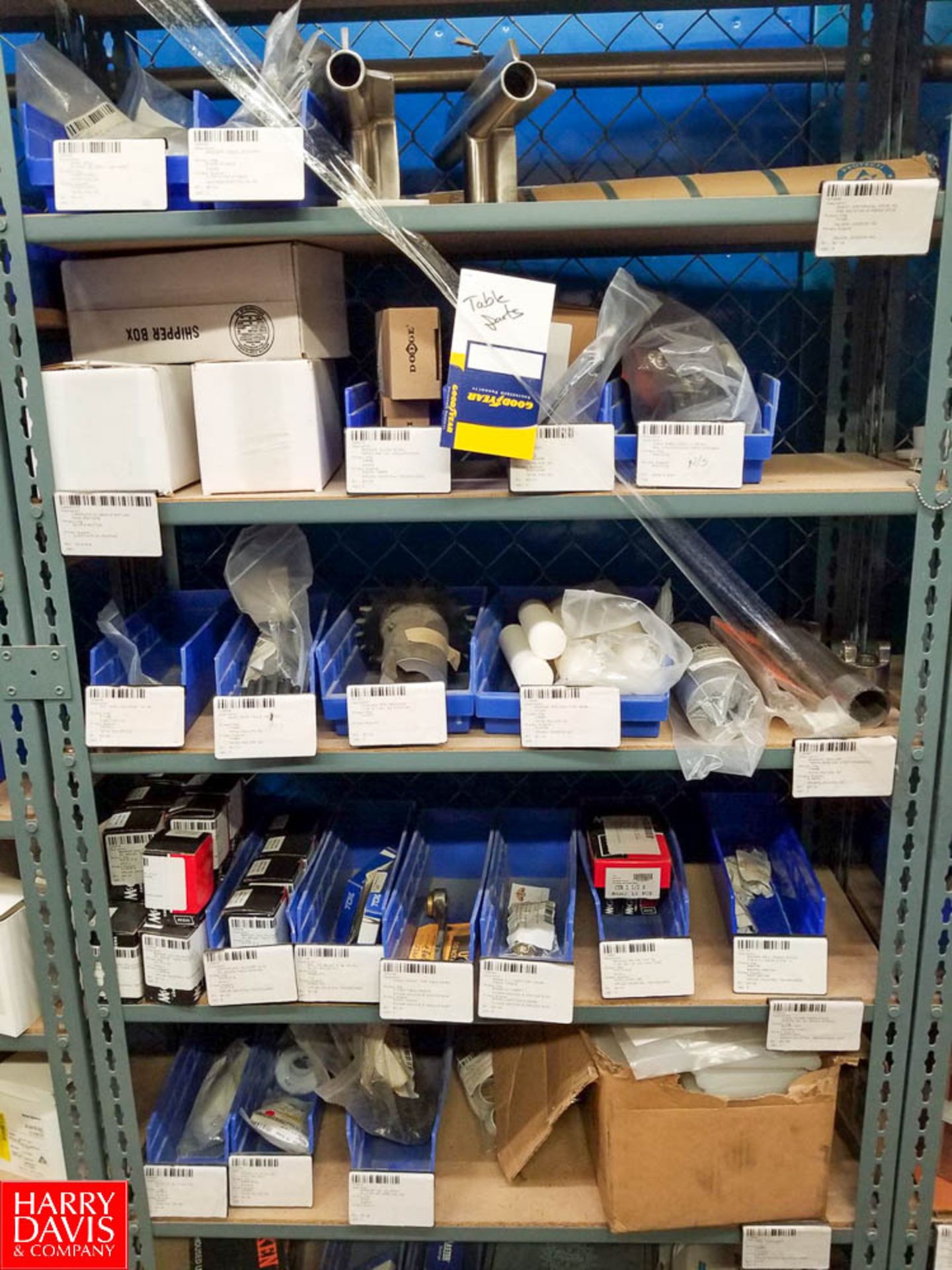 Sections of Adjustable Shelving Including w/ Contents of Assorted Interface Modules Circuit Breakers - Image 6 of 11