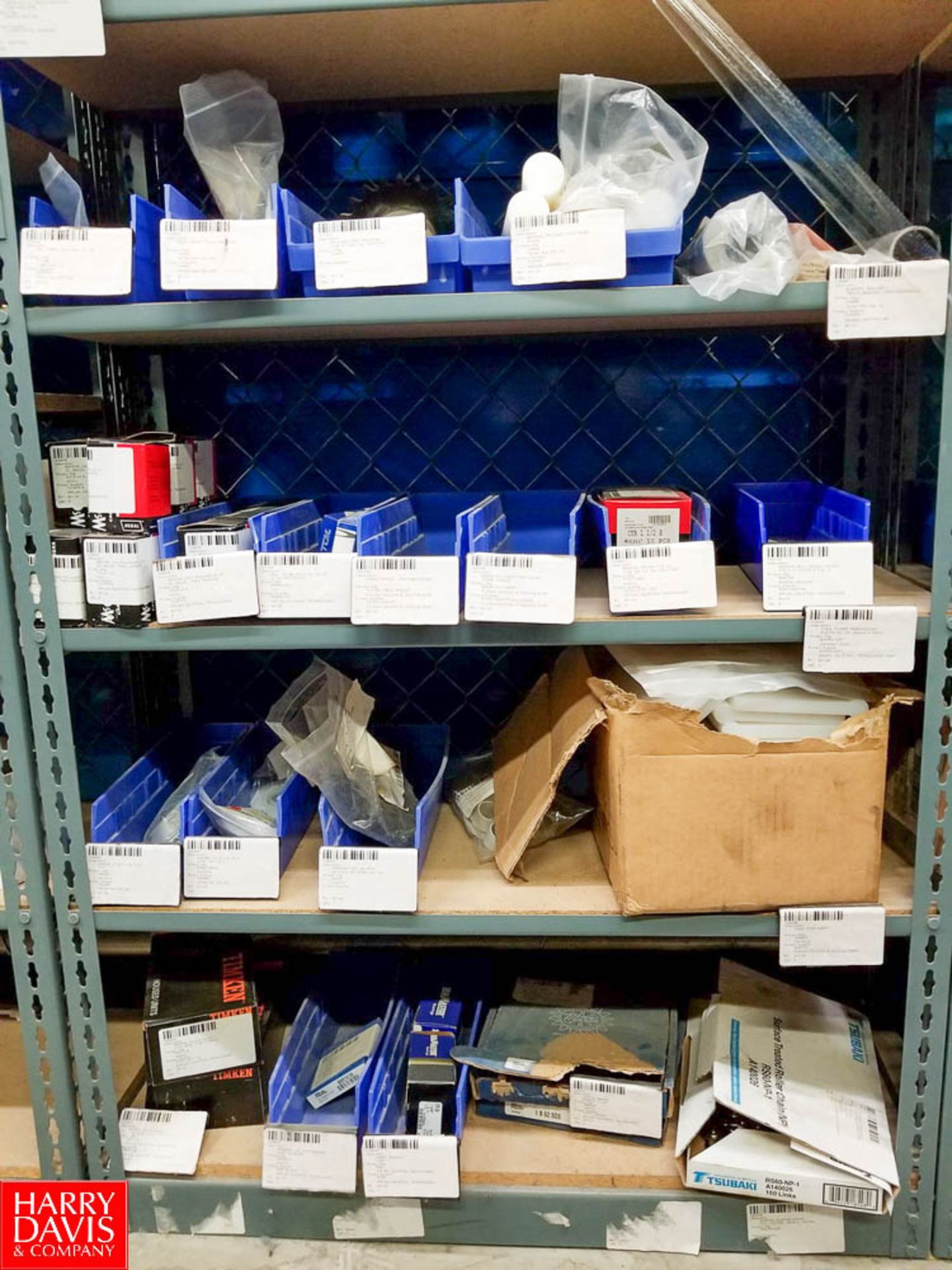 Sections of Adjustable Shelving Including w/ Contents of Assorted Interface Modules Circuit Breakers - Image 7 of 11