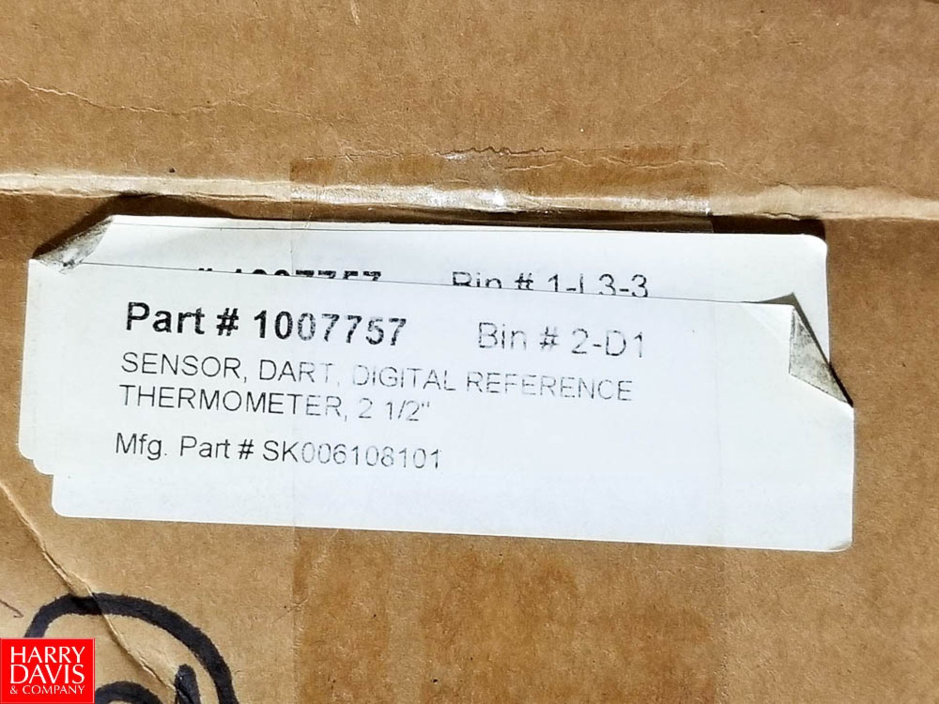 NEW Anderson Instrument Digital 2.5" Dart S/S Thermometer Model SK006108101 - Rigging Fee: $25 - Image 2 of 2