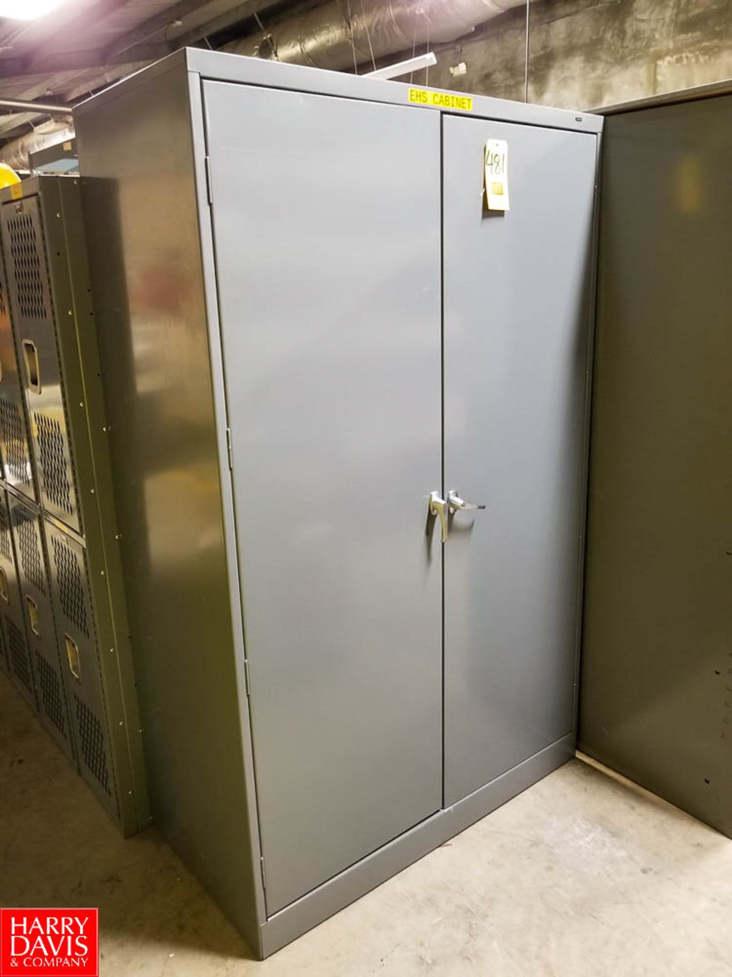 Tennsco Steel 2-Door Cabinet - Rigging Fee: $50