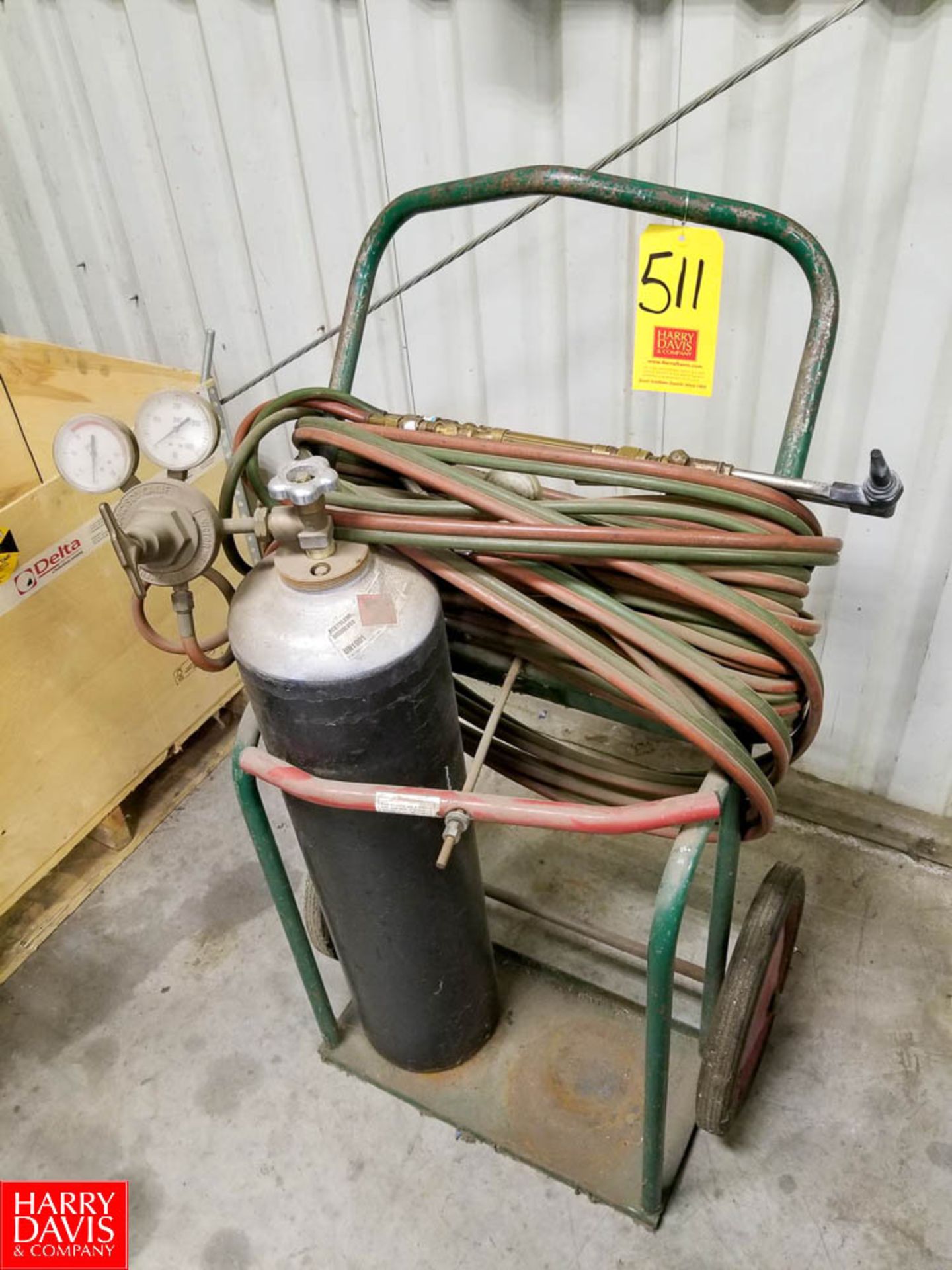 2-Wheel Torch Cart - Rigging Fee: $50