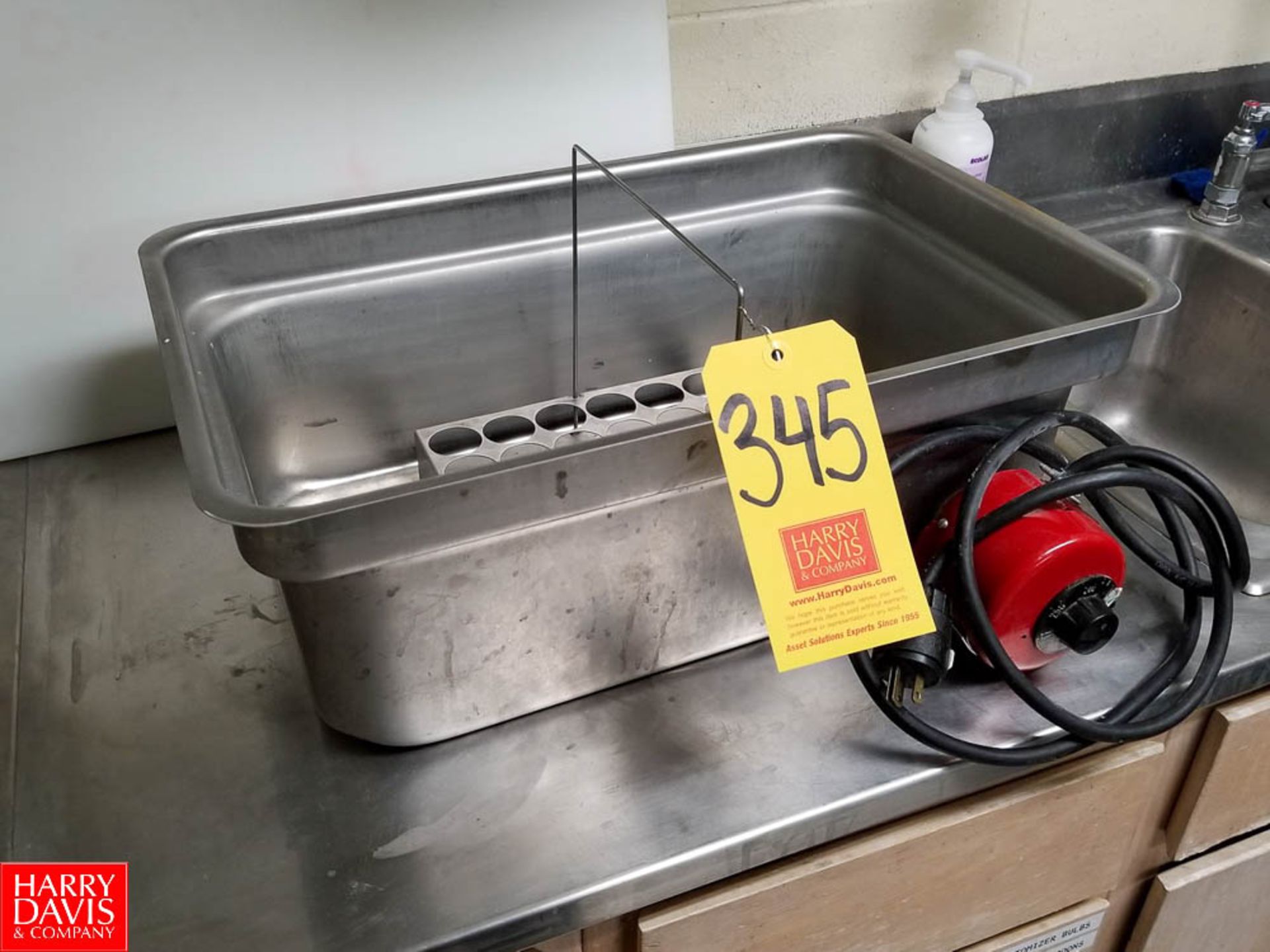 S/S Heated Bath - Rigging Fee: $25