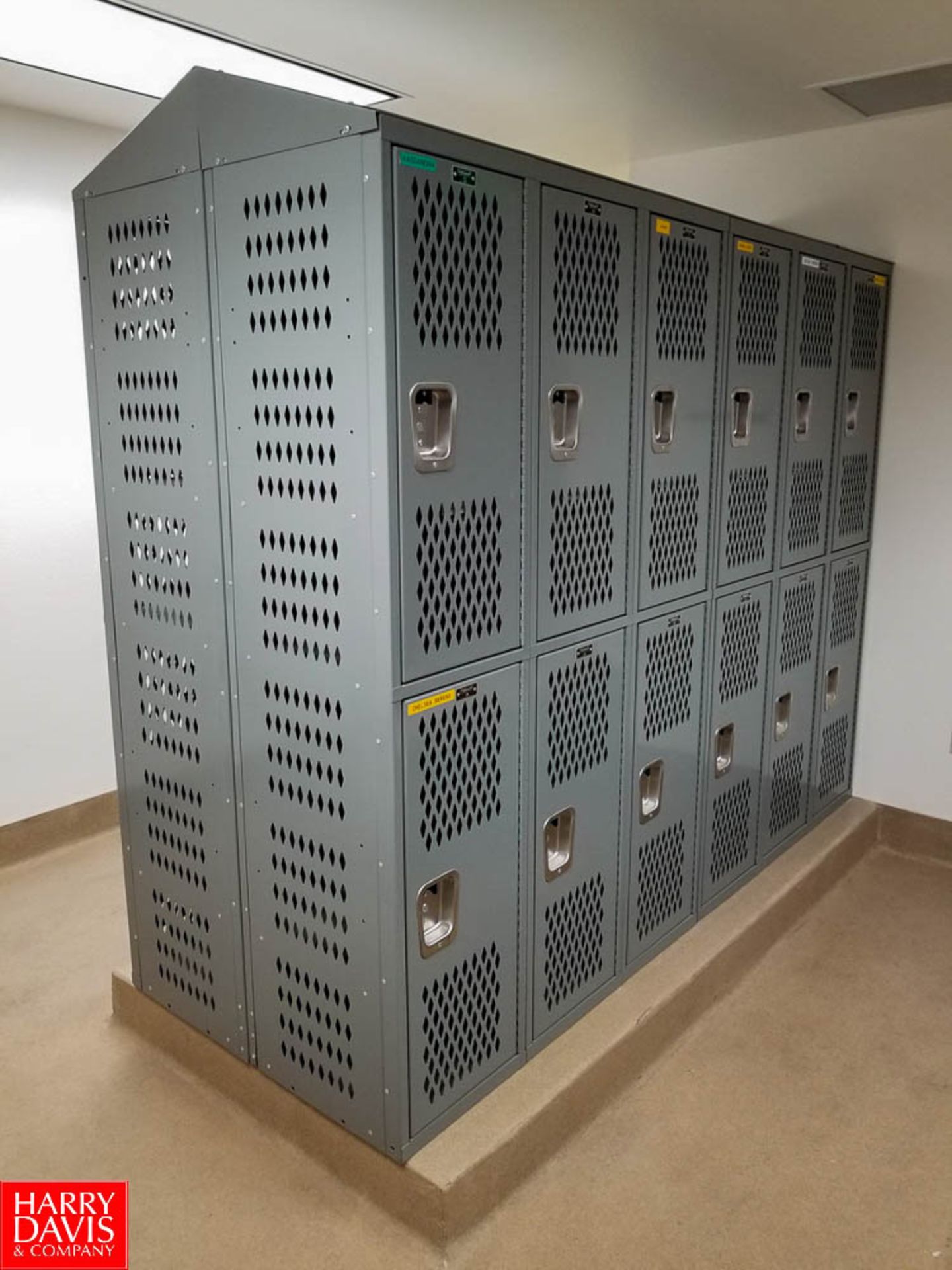 Hallowell Locker Sections (1) 8-Unit (1) 6-Unit - Rigging Fee: $300