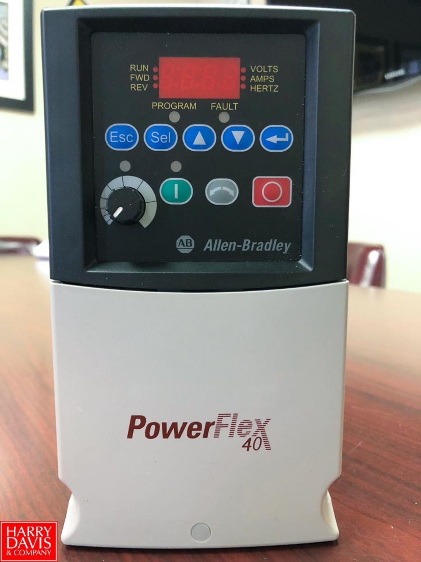 Allen Bradley 0.5 HP PowerFlex 40 Variable Frequency Drive - Rigging Fee: $25