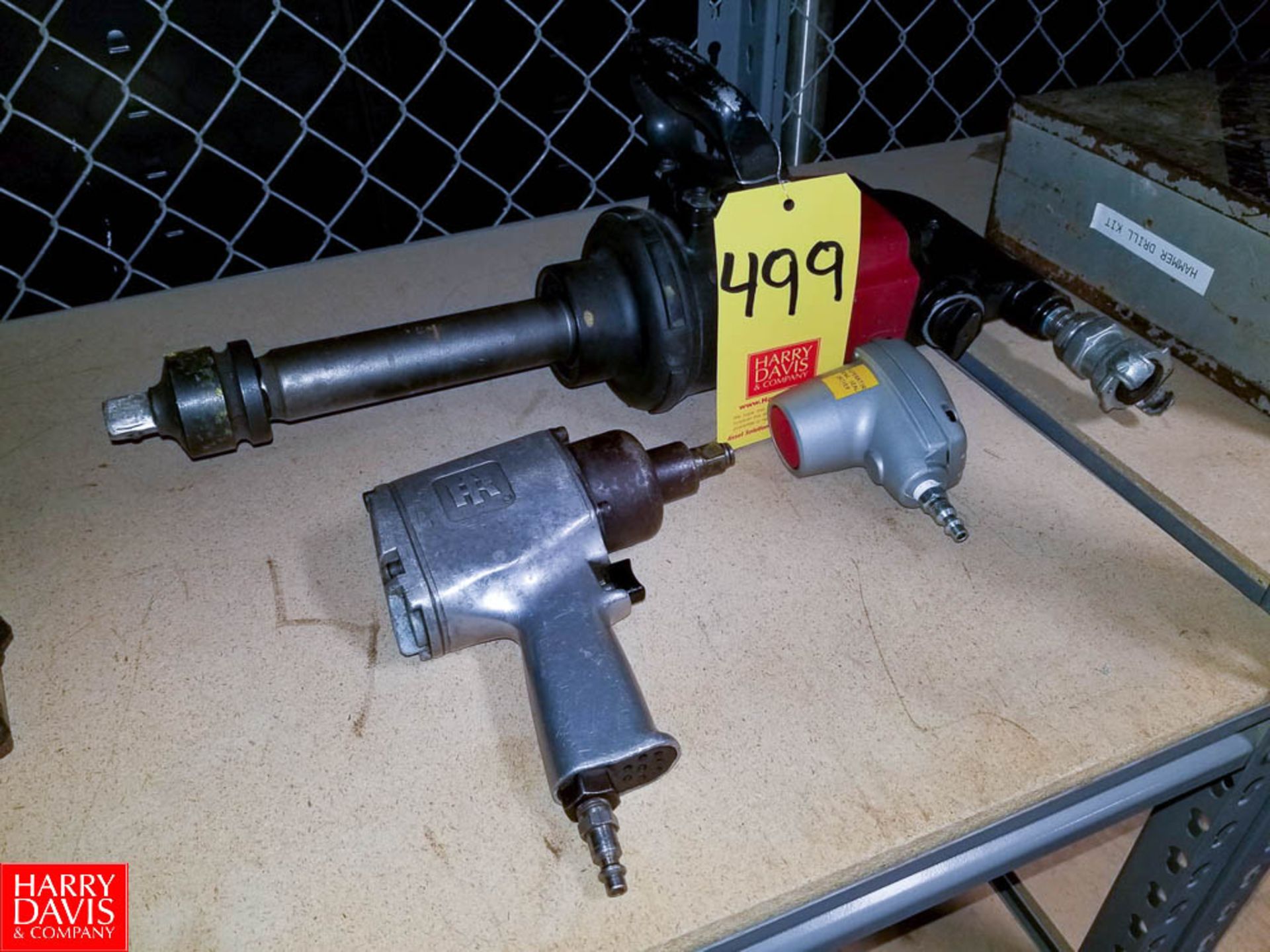 Pneumatic Tools Including (1) Chicago Pneumatic Model CP7782-6 3/4" Impact Wrench (1) Ingersoll-Rand