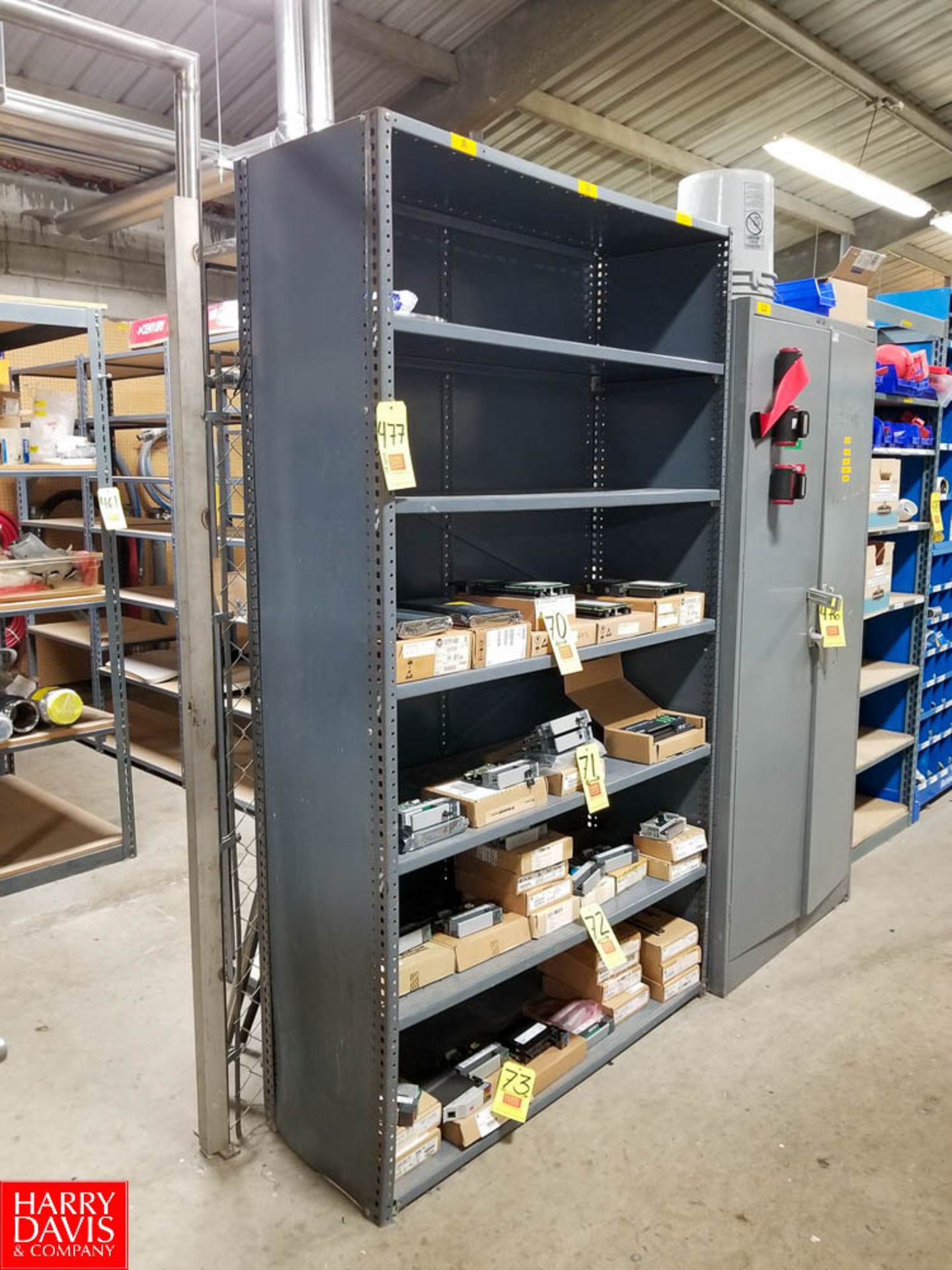 Adjustable Shelving Unit **Contents Not Included - Rigging Fee: $50