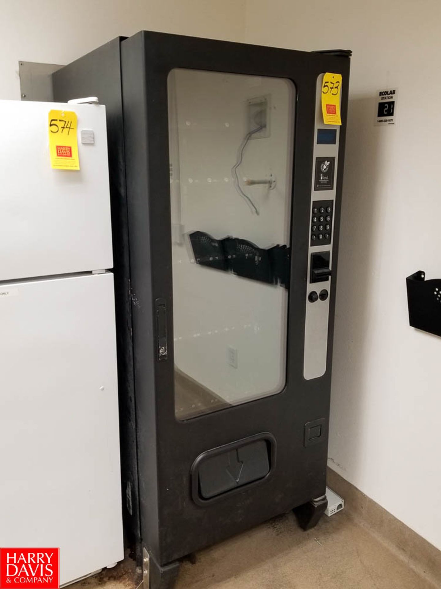 Wittern Corp. Vending Machine Model iVend - Rigging Fee: $150