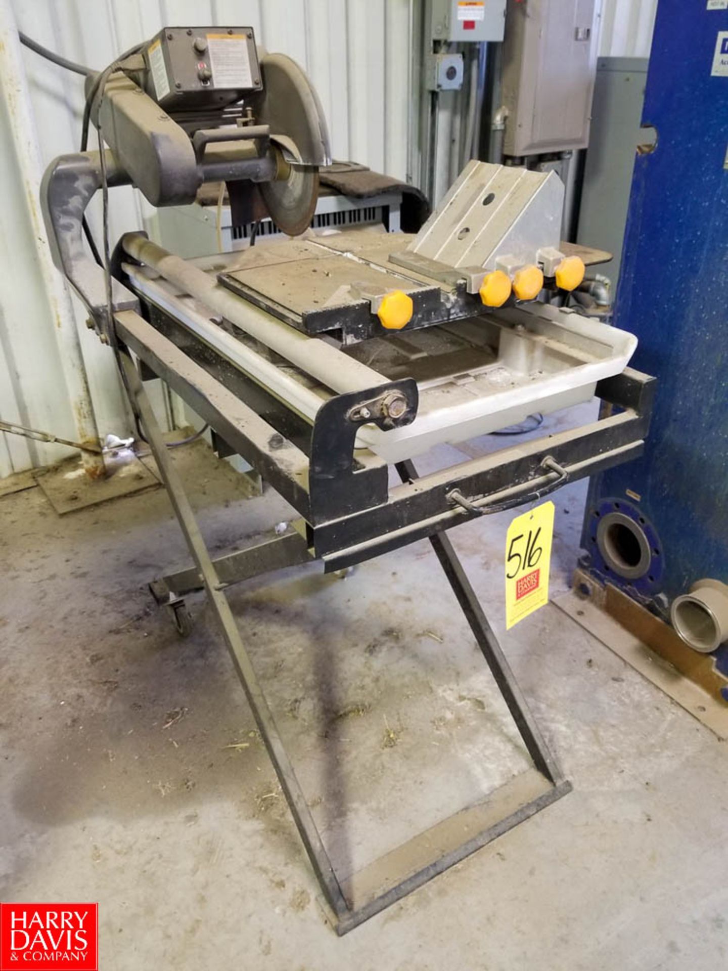 Dayton 10" Tile Saw Model 19F407 - Rigging Fee: $25