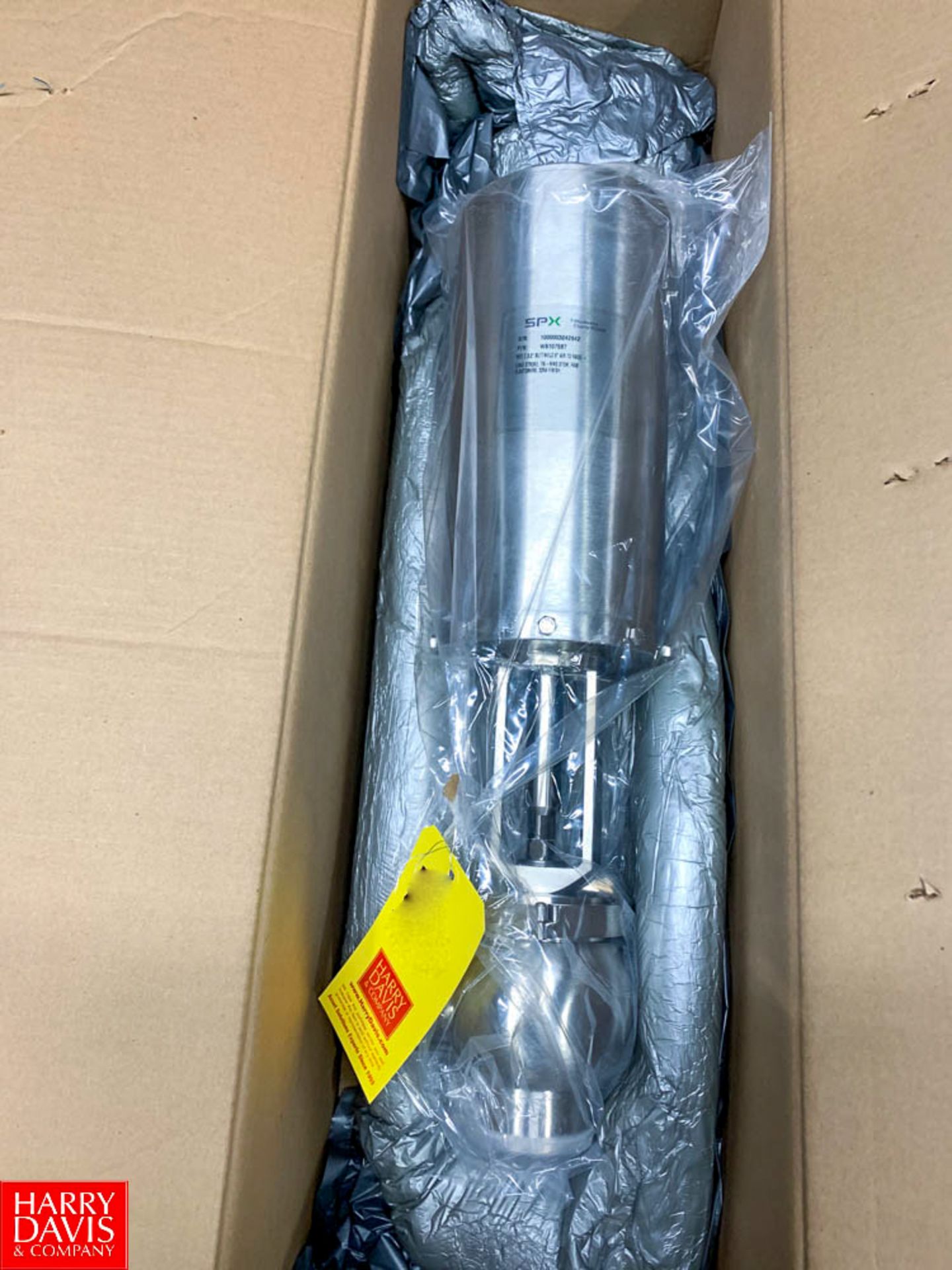 NEW SPX 3" Long Stroke 2-Way S/S Air Valve 6" Air To Rise Weld Type **Located in Pittsburgh