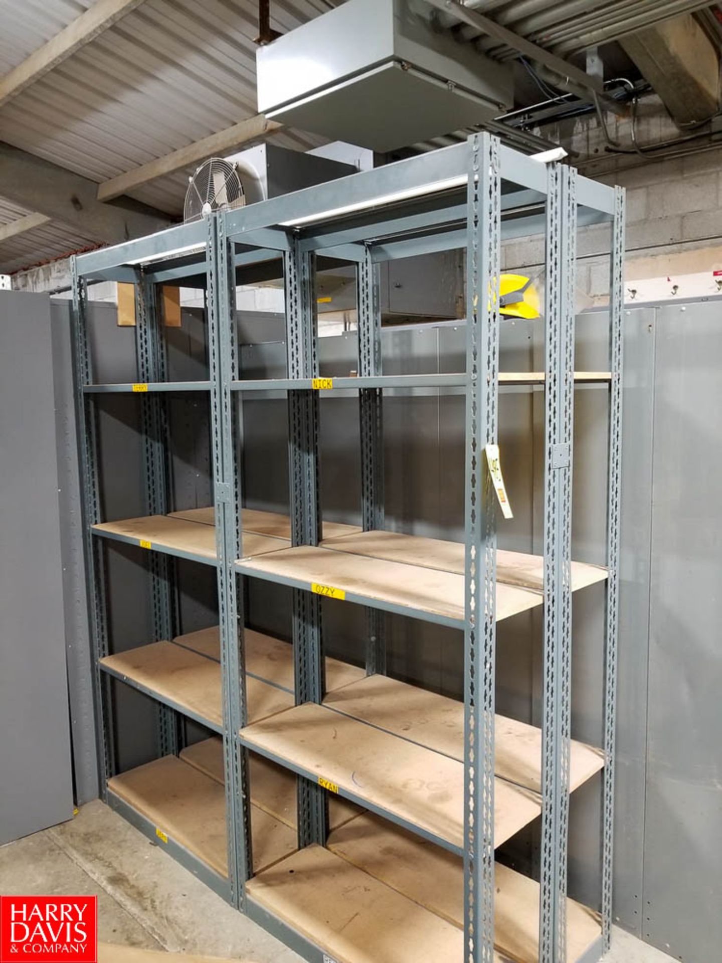 Adjustable Shelving Unit **Contents Not Included - Rigging Fee: $175