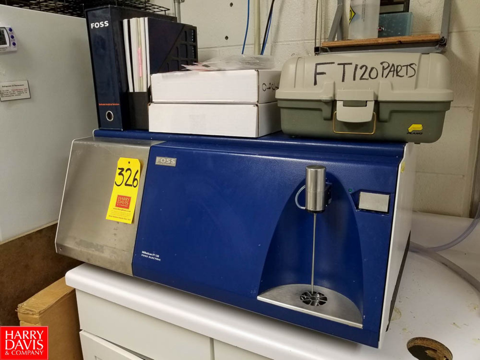 Foss MilkoScan FT 120 Milk Analyzer - Rigging Fee: $75