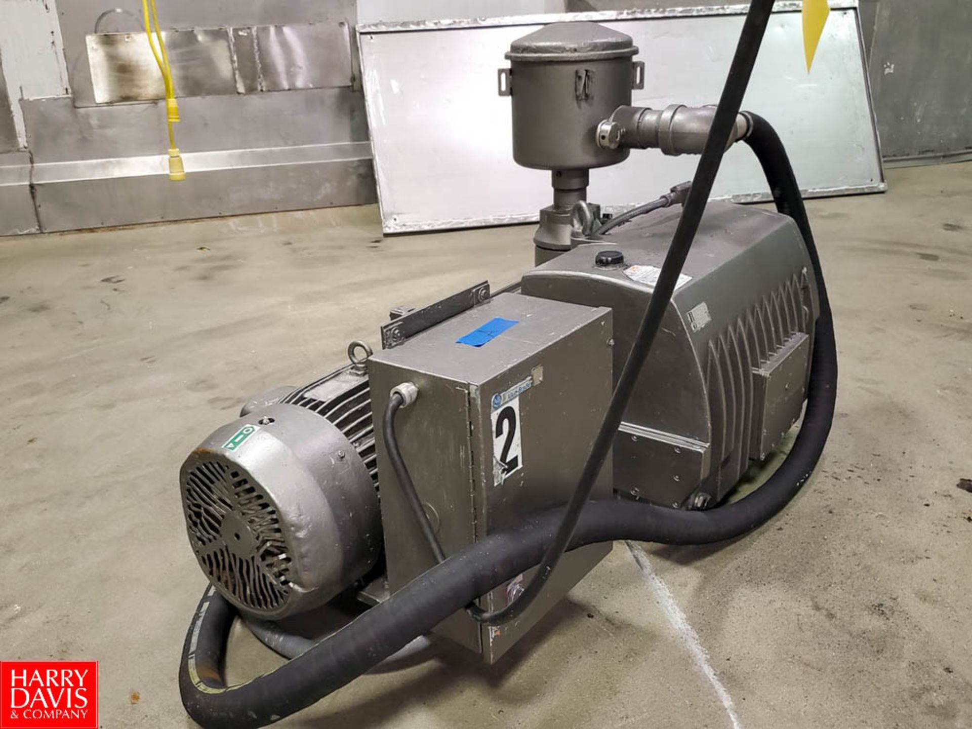 Busch 25 HP 490CFM, Vacuum Pump Model PA0630.B4Z6.1127, S/N C B135 - Image 2 of 5