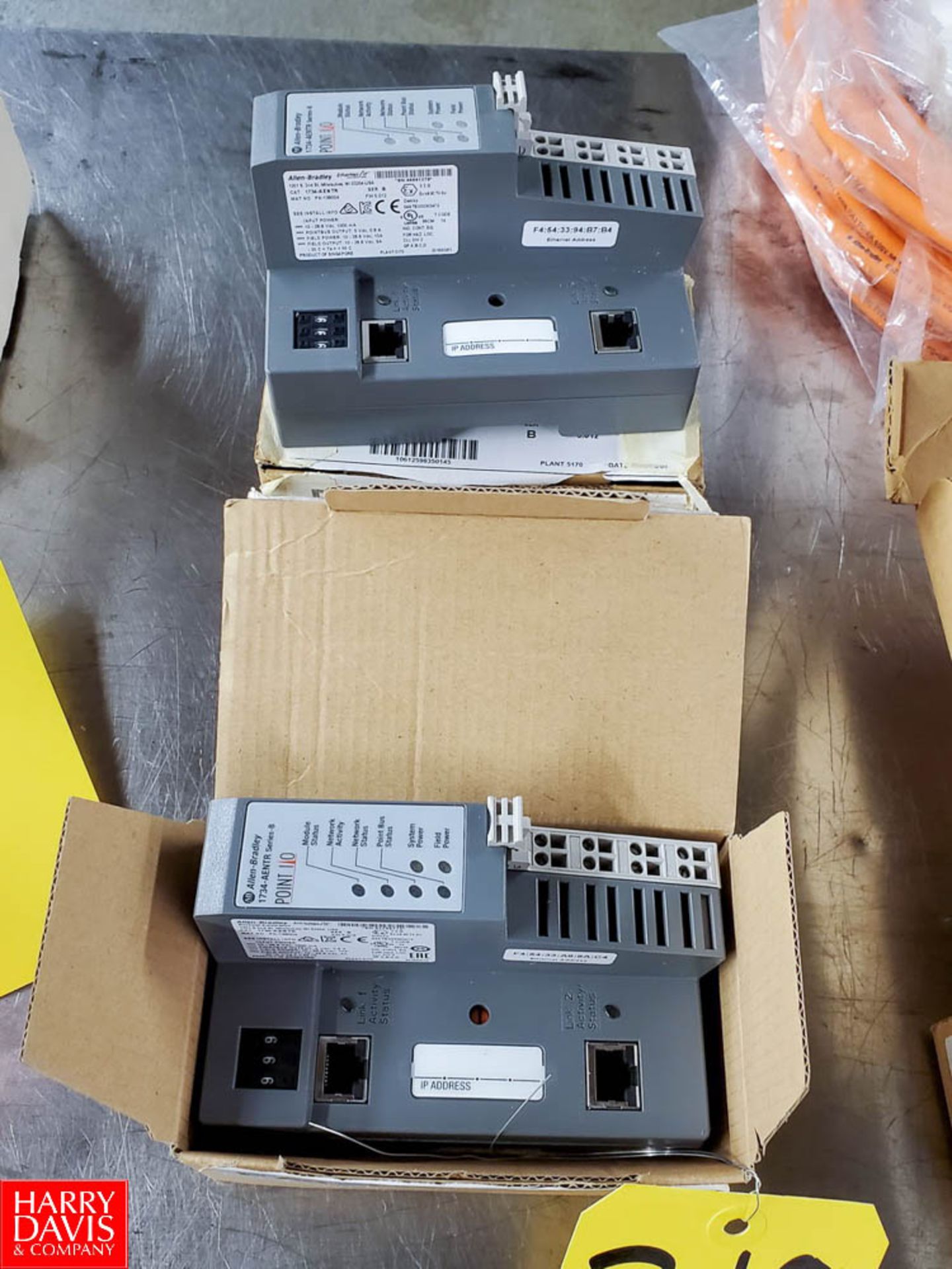 Allen Bradley Point I/O Dual Port Network dapters Rigging Fee: $ 25