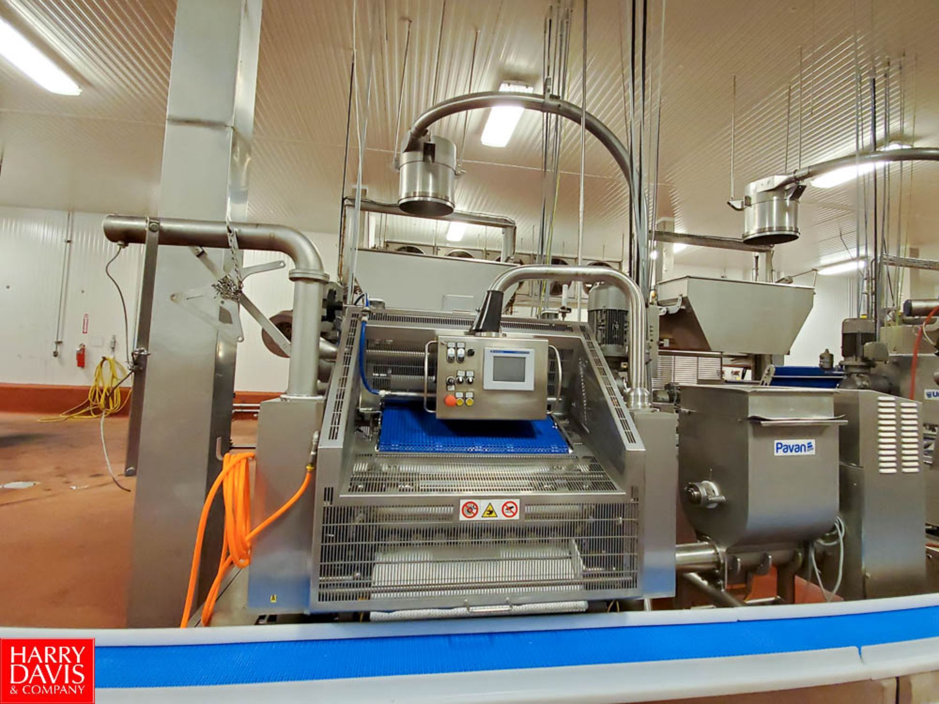 2014 Pavan Tortellini / Tortelloni Forming, Sheeting And Mixing Line with 150 spm Former Model MRW