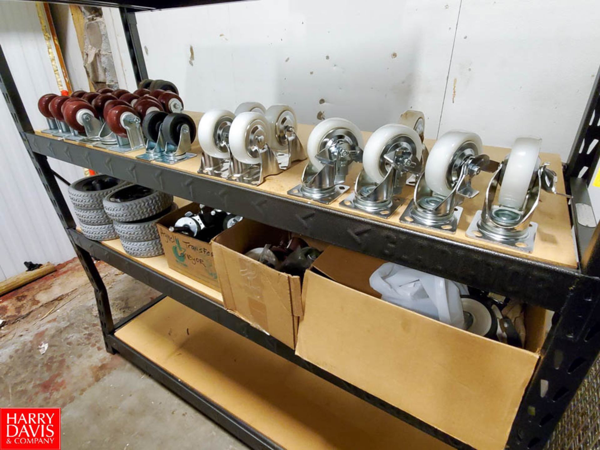 Assorted Caster Wheels with Rack Rigging Fee: $ 100 - Image 2 of 3