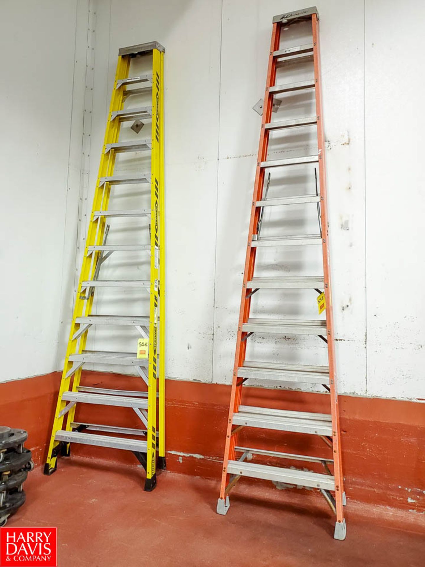 12' Werner, And 12' Lousville, Fiberglass Ladders Rigging Fee: $ 50