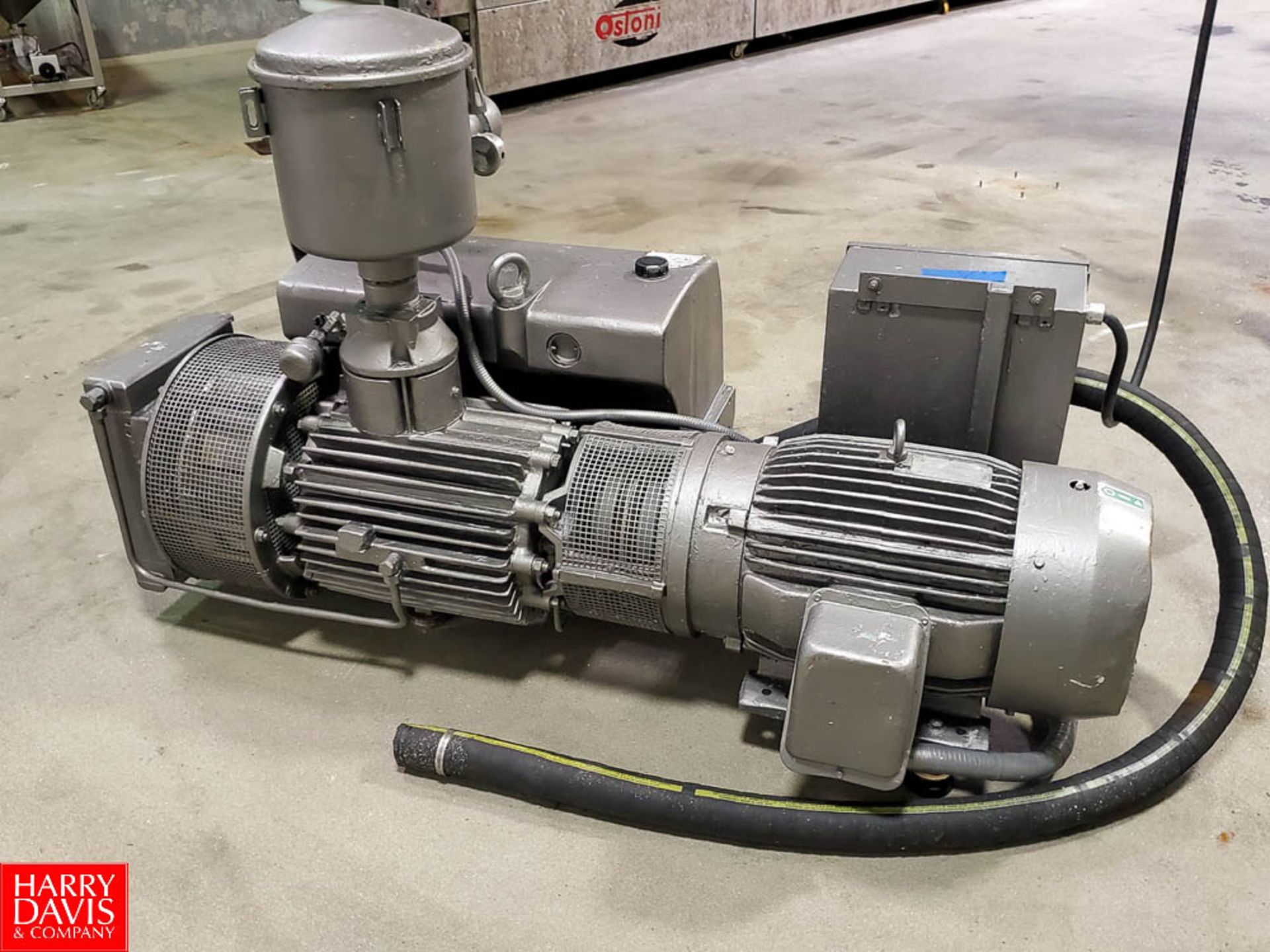 Busch 25 HP 490CFM, Vacuum Pump Model PA0630.B4Z6.1127, S/N C B135 - Image 3 of 5