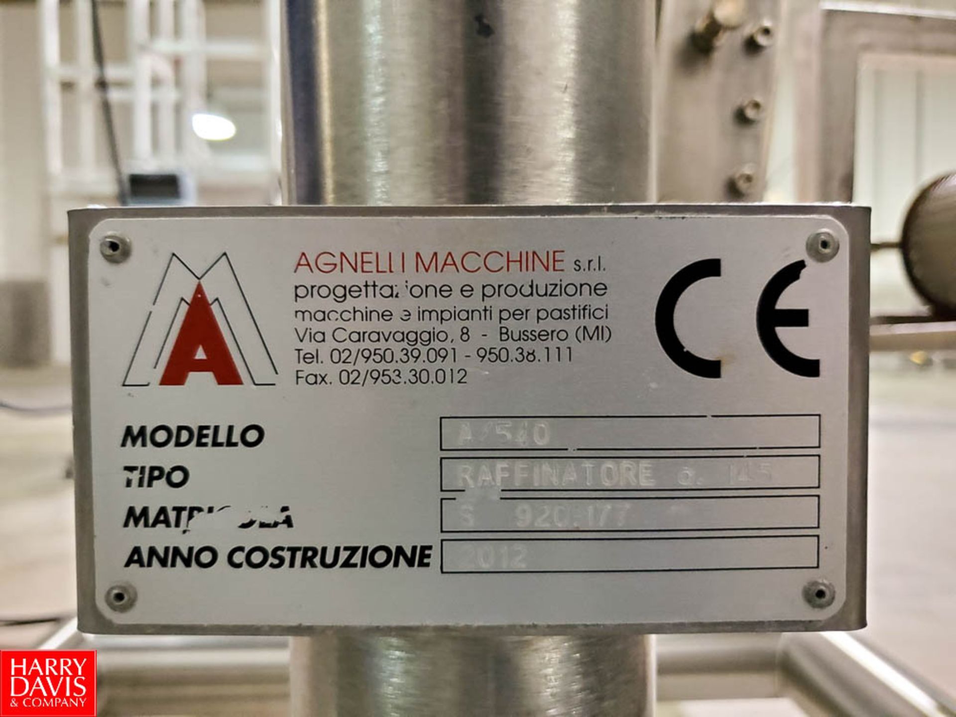 Agnelli Sheeter 21" X 23", with MCR 2HP Motor - Image 5 of 5