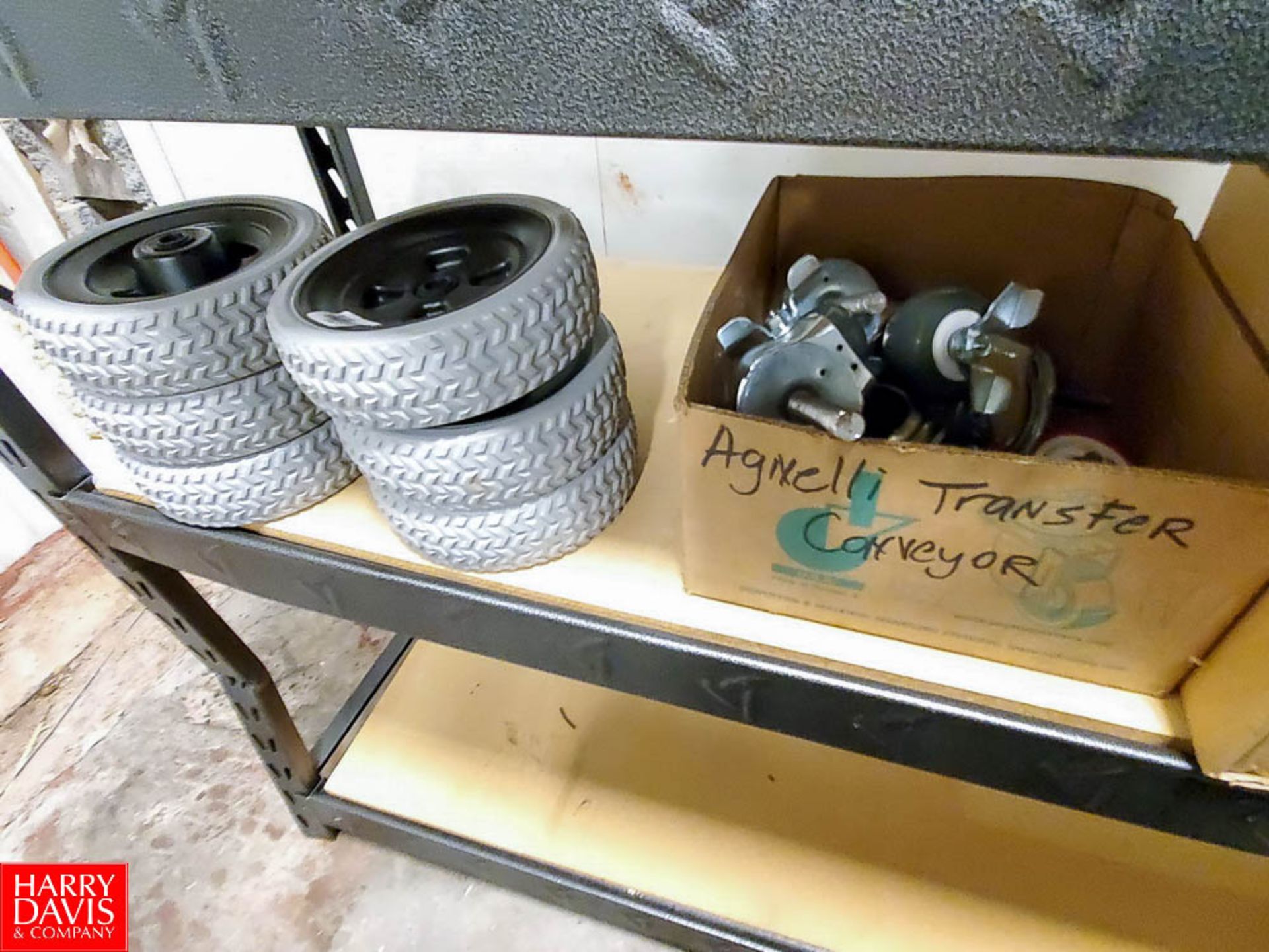 Assorted Caster Wheels with Rack Rigging Fee: $ 100 - Image 3 of 3