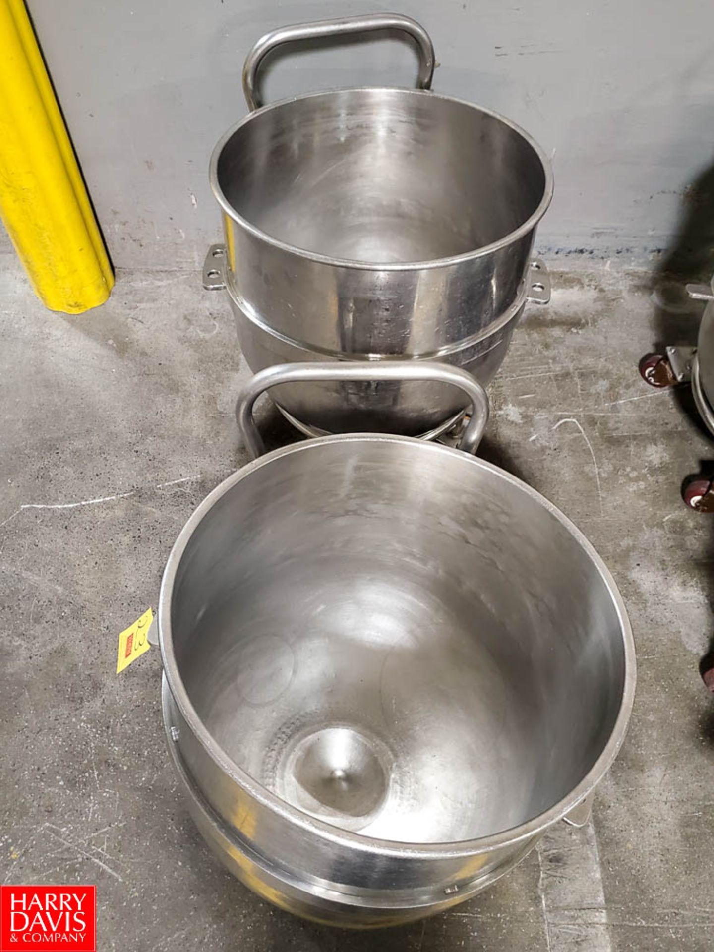 Aprox 140 Quart S/S Mixer Bowl with Cart Rigging Fee: $ 40 - Image 2 of 2